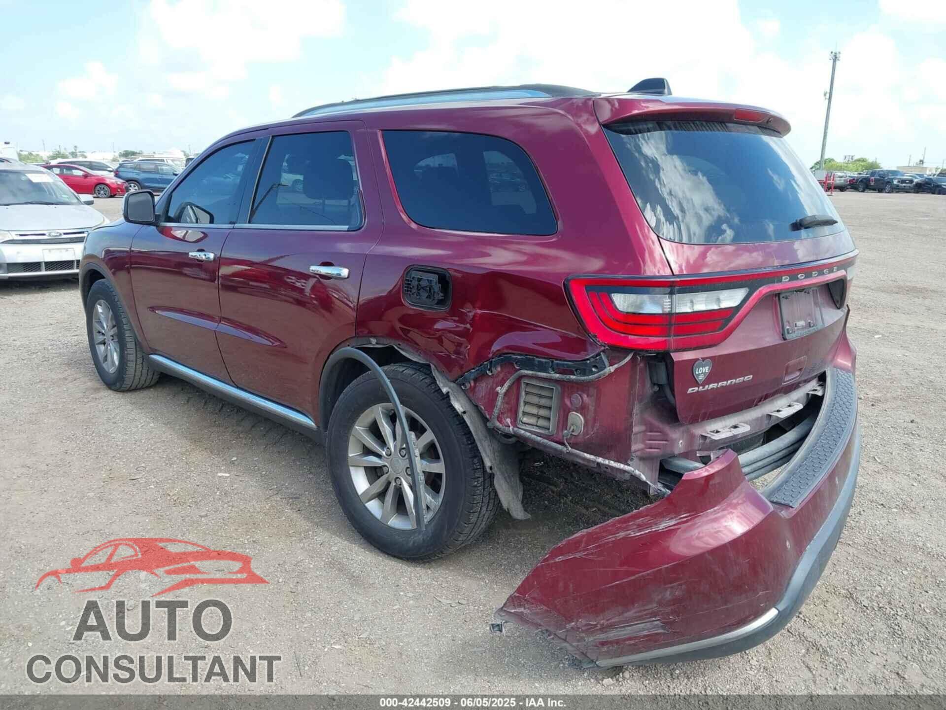 DODGE DURANGO 2017 - 1C4RDHAGXHC774613
