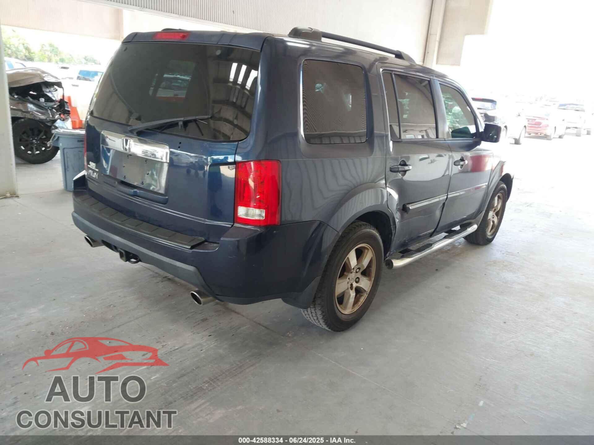 HONDA PILOT 2009 - 5FNYF38509B012425