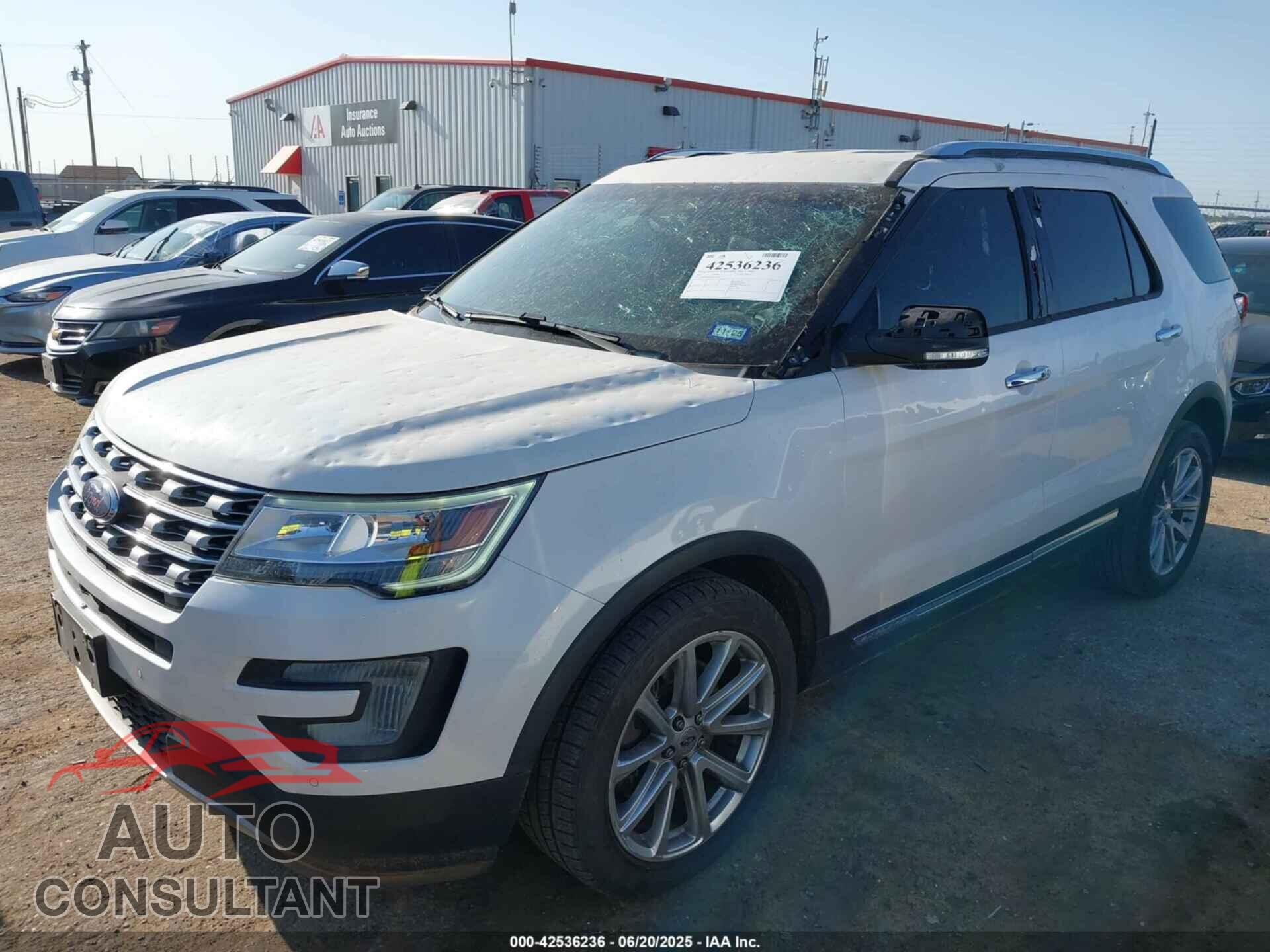 FORD EXPLORER 2017 - 1FM5K8F86HGA18321