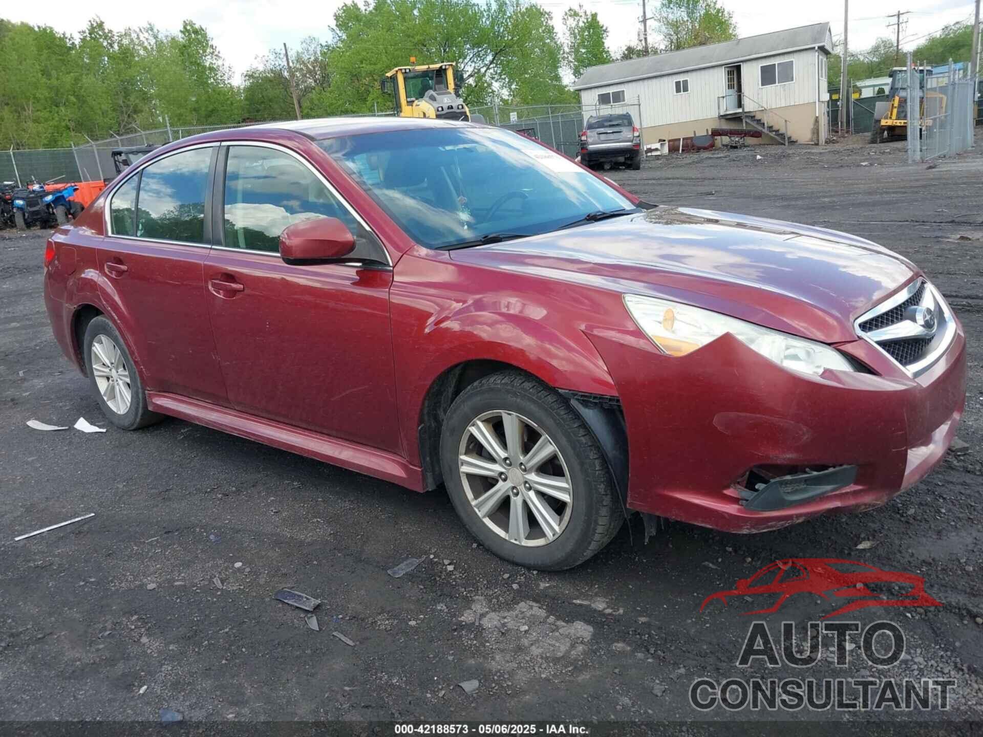 SUBARU LEGACY 2010 - 4S3BMCC67A3227328