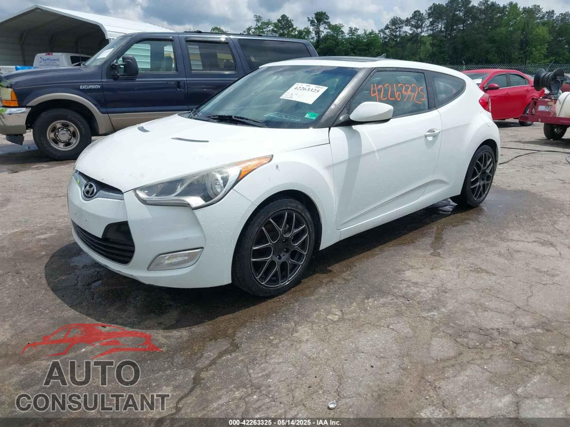 HYUNDAI VELOSTER 2012 - KMHTC6AD2CU051503