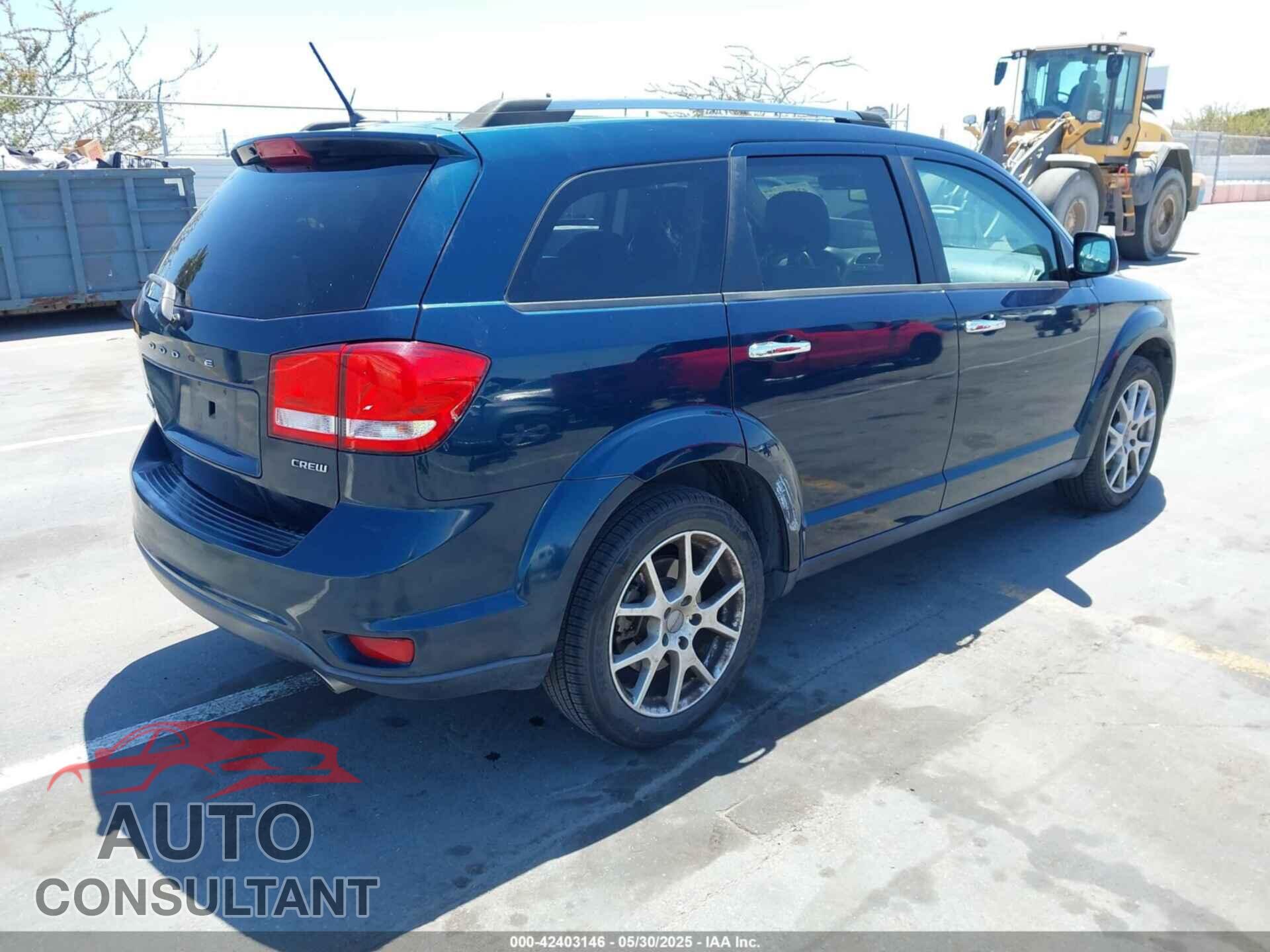 DODGE JOURNEY 2013 - 3C4PDCDG1DT627830