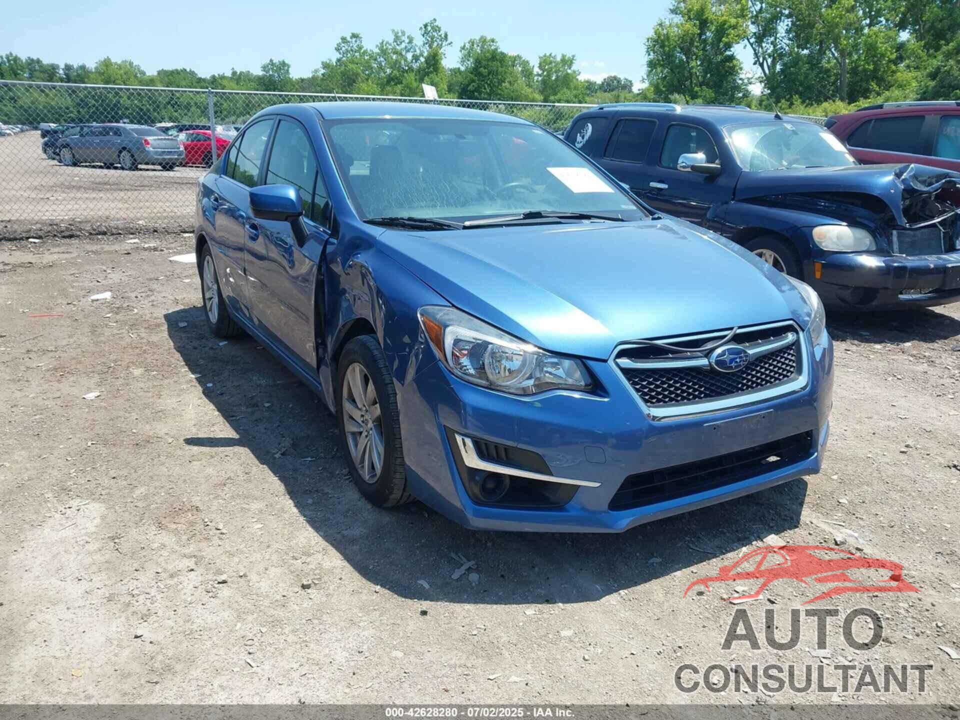 SUBARU IMPREZA 2016 - JF1GJAB69GH015990