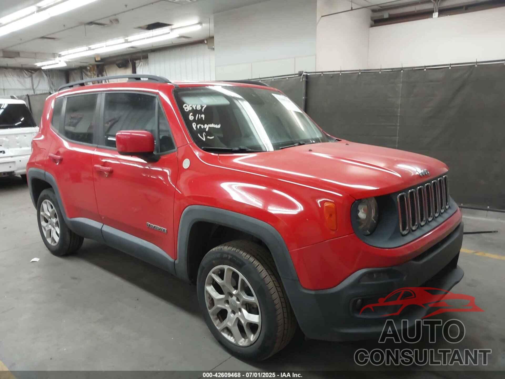 JEEP RENEGADE 2015 - ZACCJBBT9FPB18564