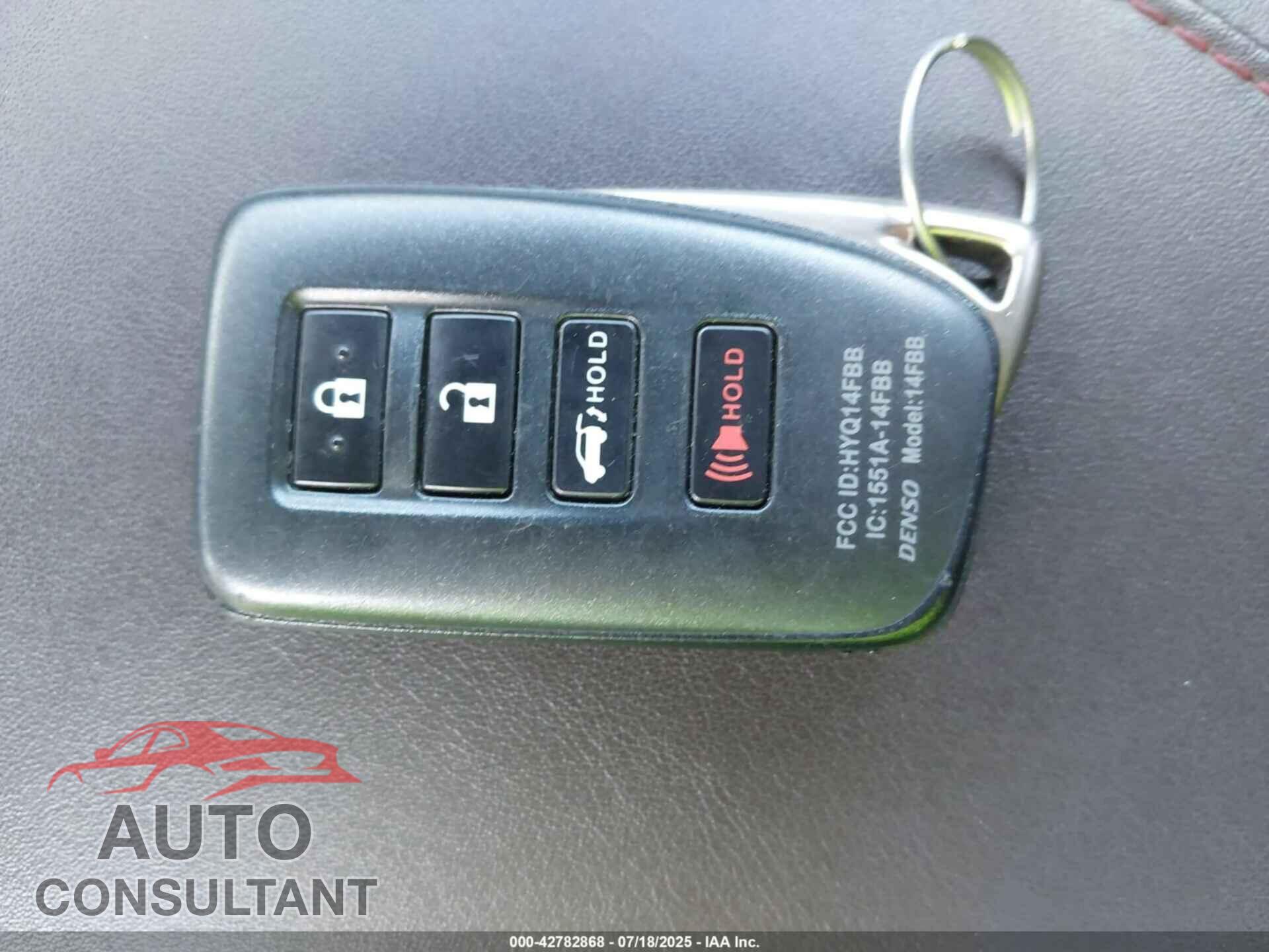 LEXUS RX 2017 - 2T2BZMCA1HC120042