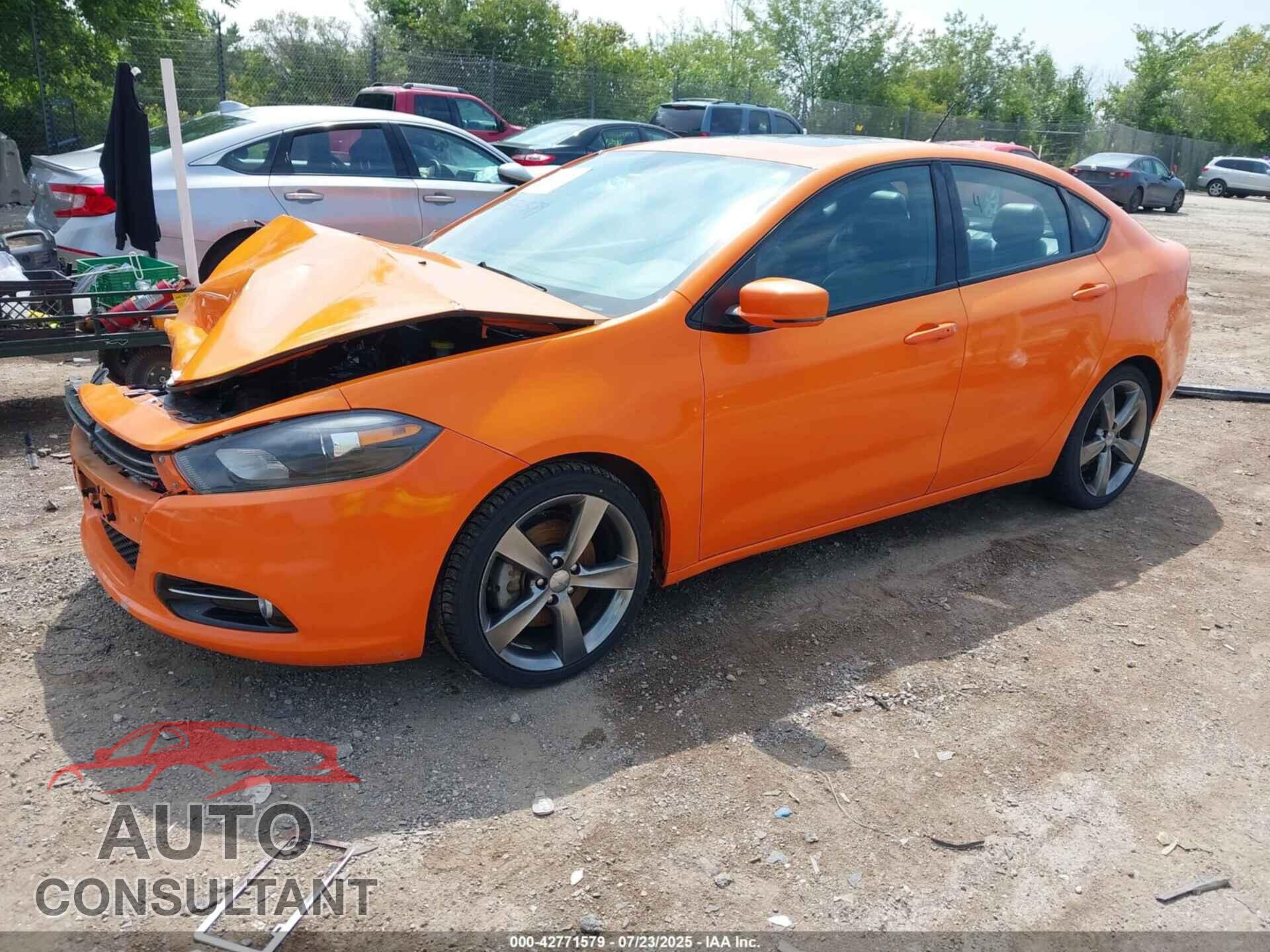 DODGE DART 2014 - 1C3CDFEB4ED798733