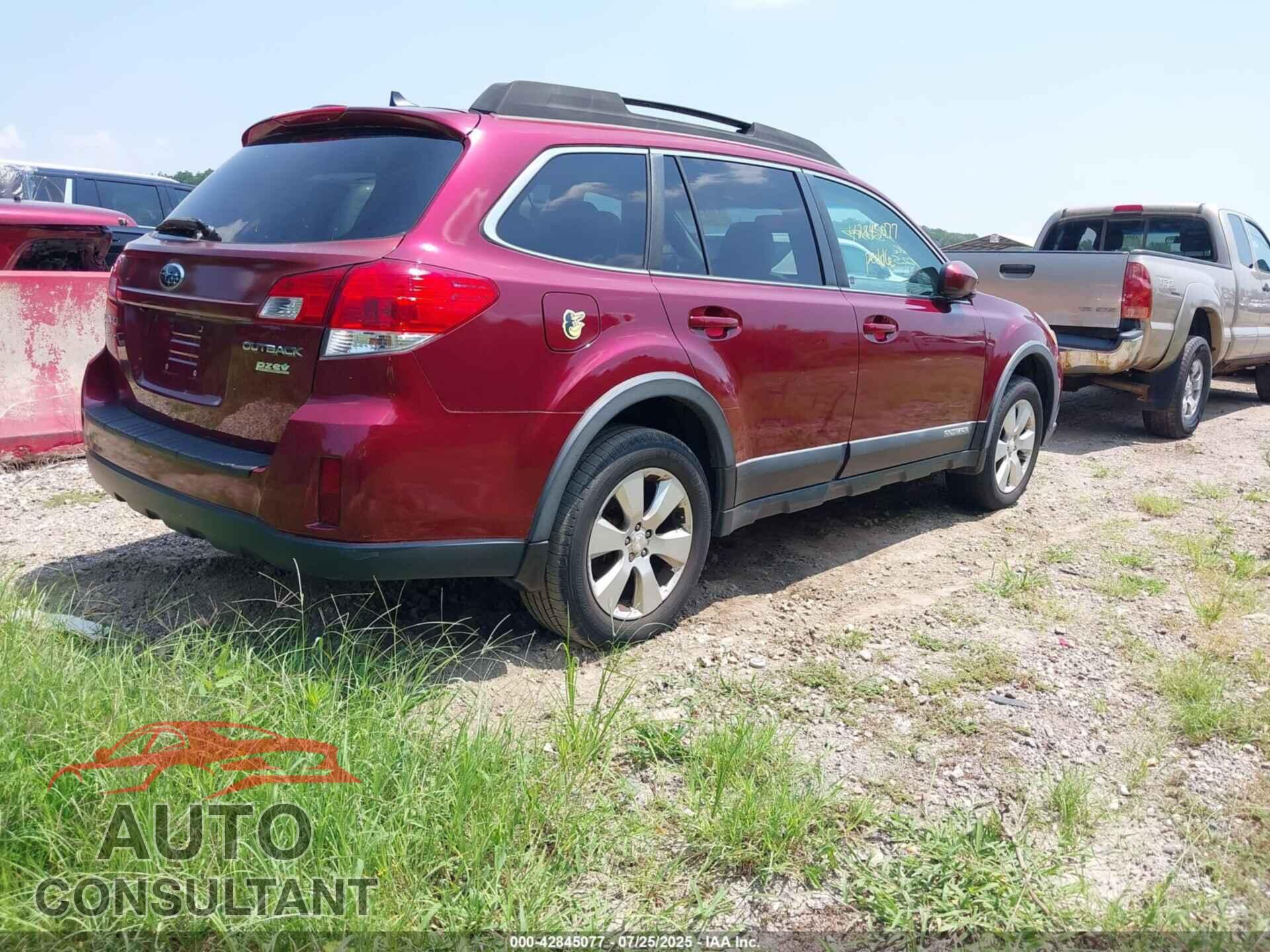 SUBARU OUTBACK 2011 - 4S4BRBLC8B3406119