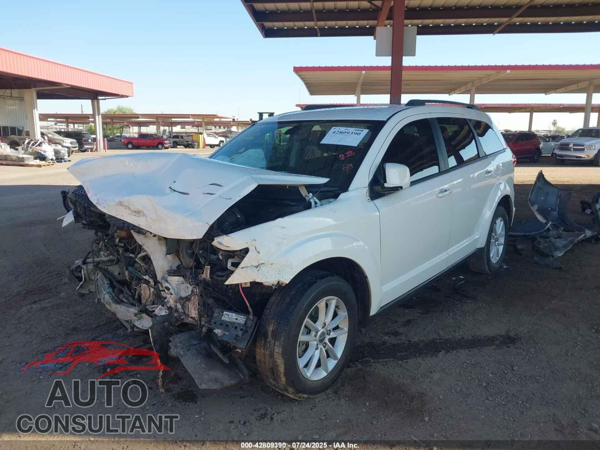 DODGE JOURNEY 2015 - 3C4PDCBG4FT733890