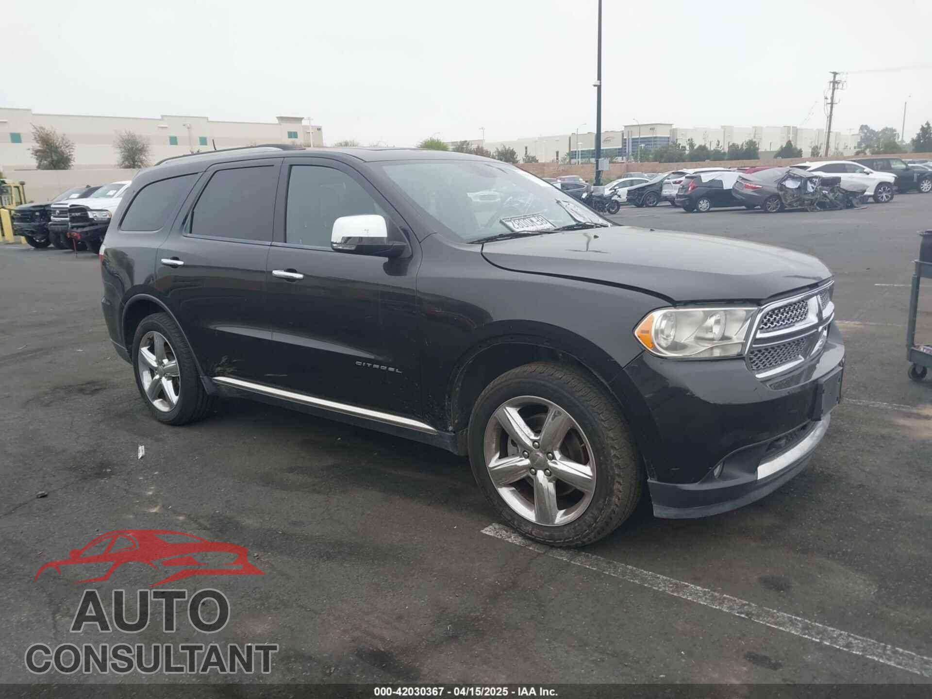 DODGE DURANGO 2012 - 1C4SDJET0CC322954