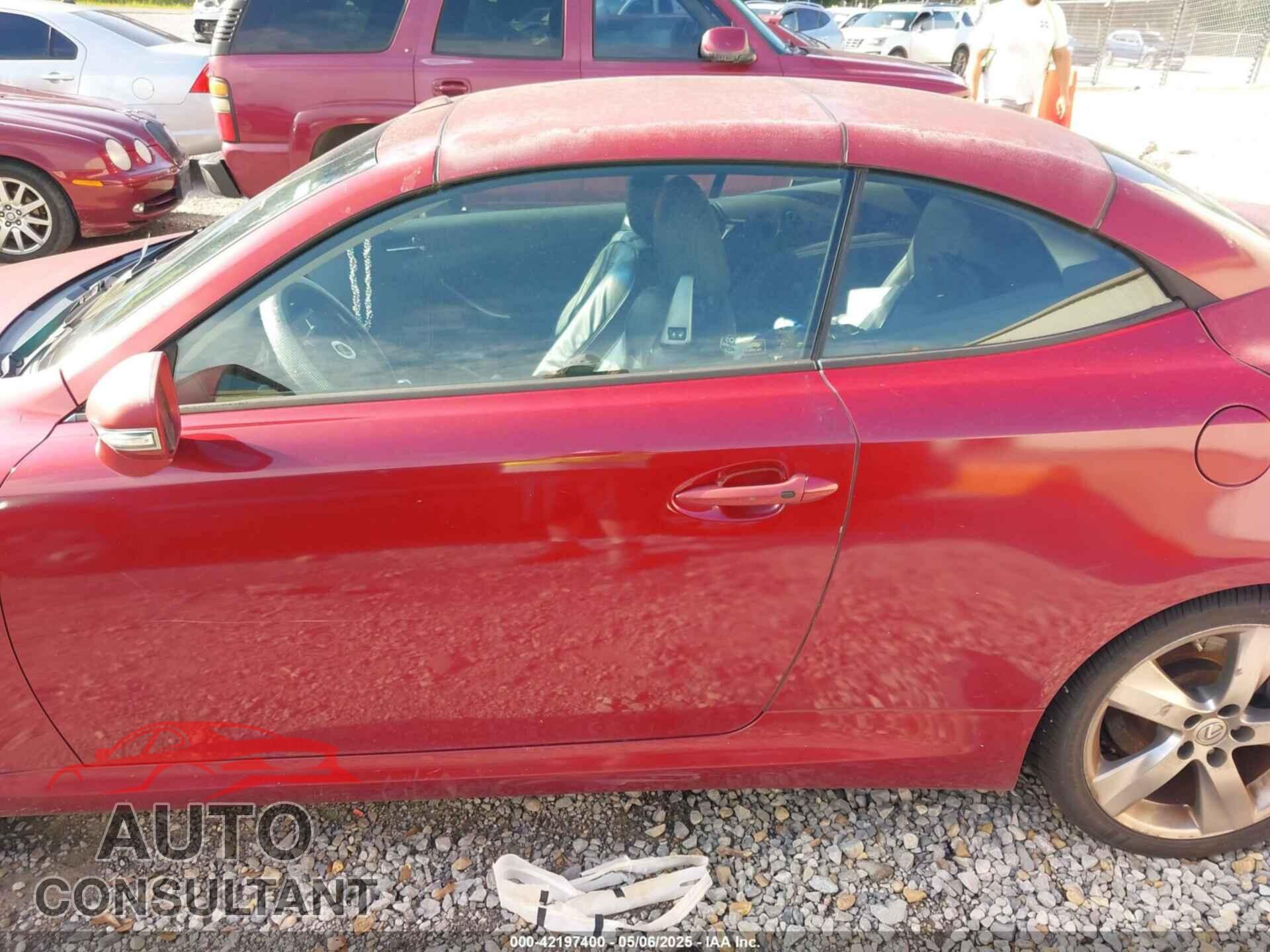 LEXUS IS 250C 2010 - JTHFF2C23A2500739
