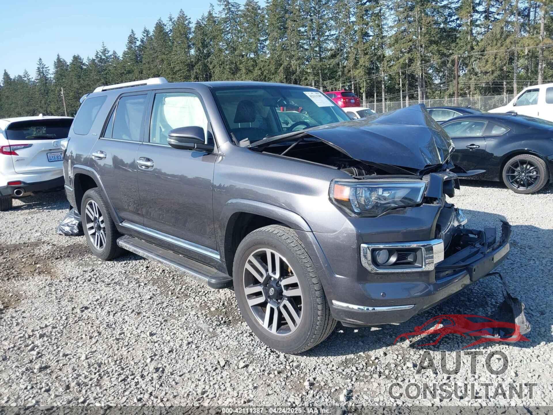 TOYOTA 4RUNNER 2015 - JTEBU5JR3F5243722