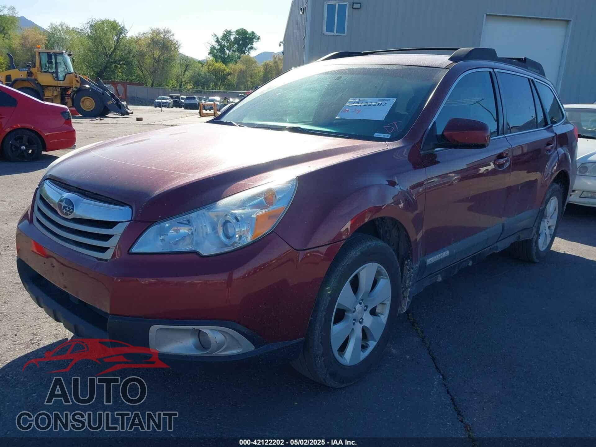 SUBARU OUTBACK 2012 - 4S4BRCFC9C3205803