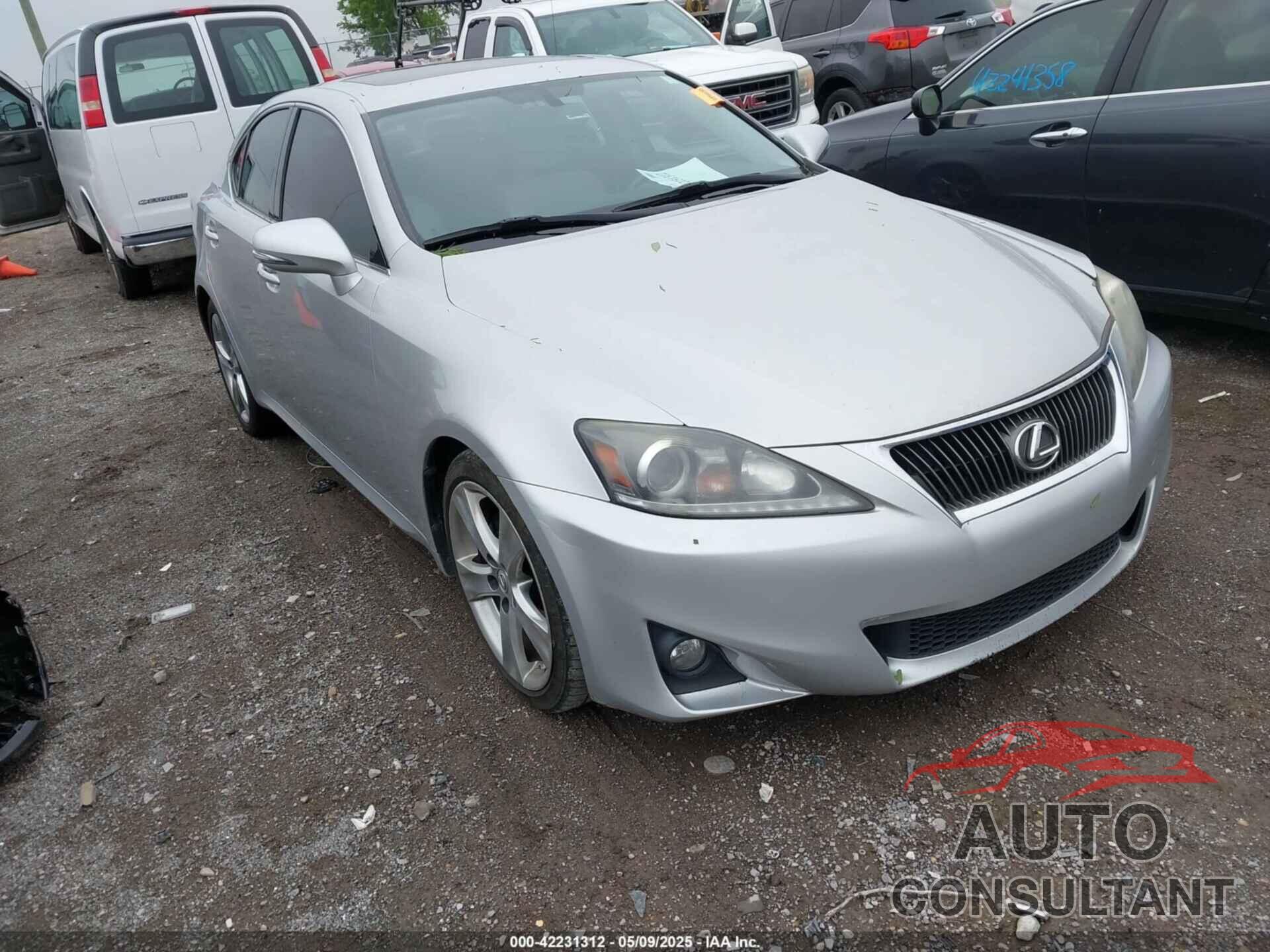 LEXUS IS 250 2011 - JTHBF5C21B5148812