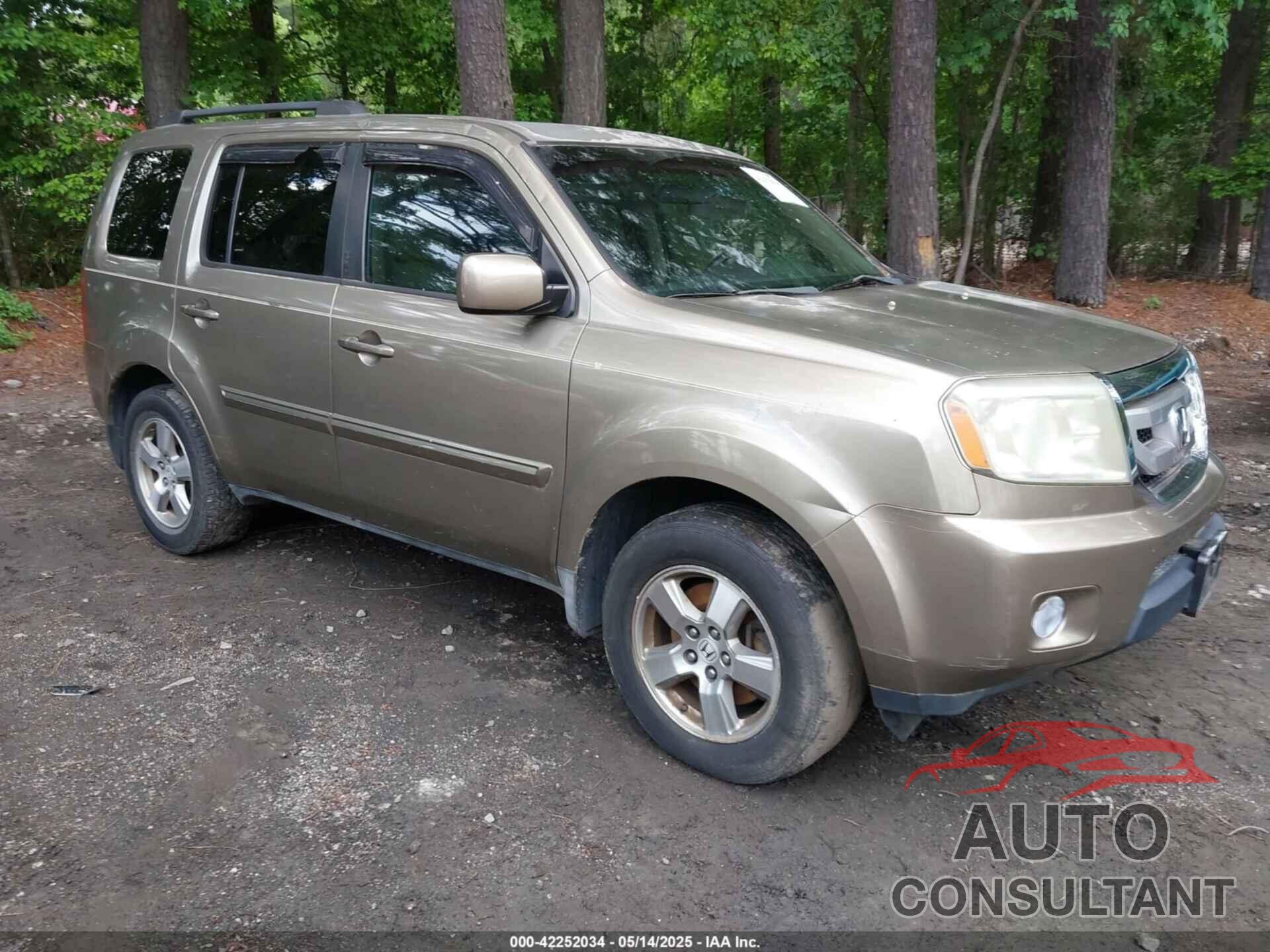 HONDA PILOT 2009 - 5FNYF48409B041002