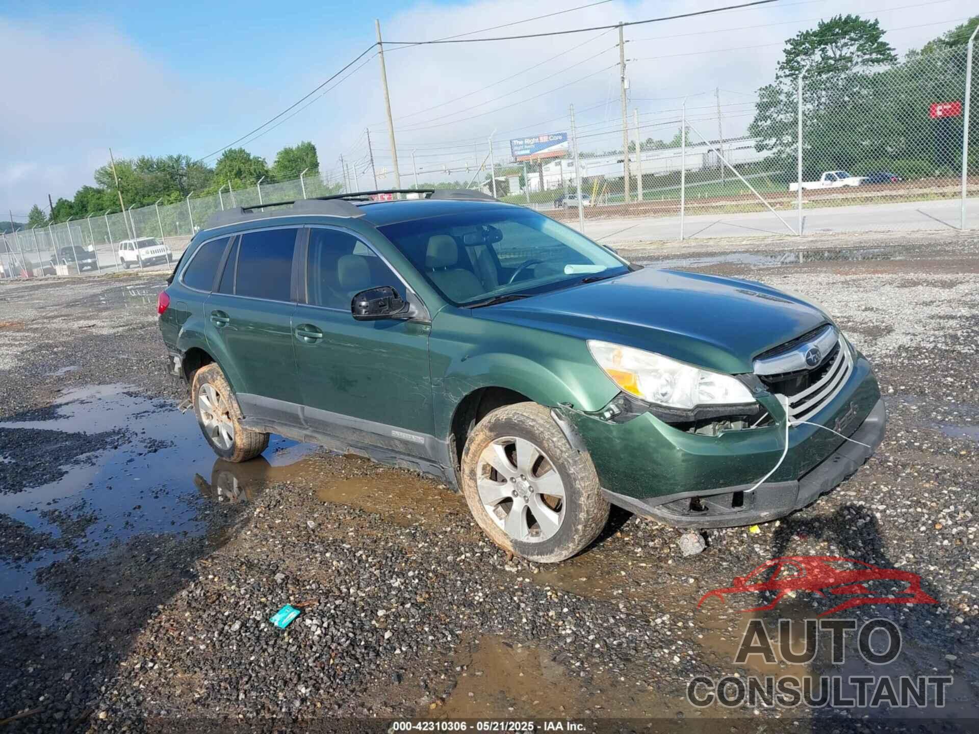 SUBARU OUTBACK 2011 - 4S4BRCGC9B3315263