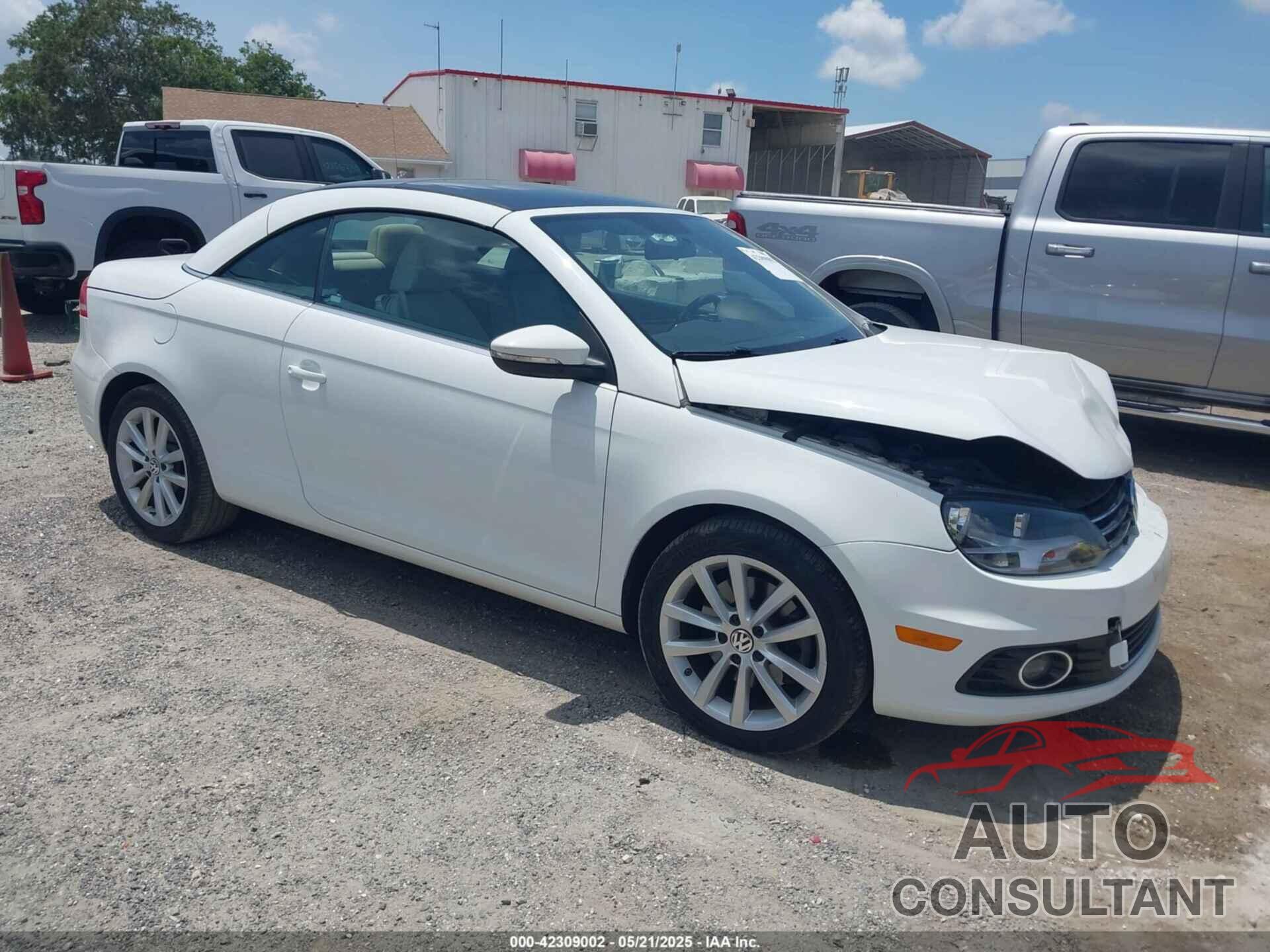 VOLKSWAGEN EOS 2015 - WVWBW8AH6FV002874