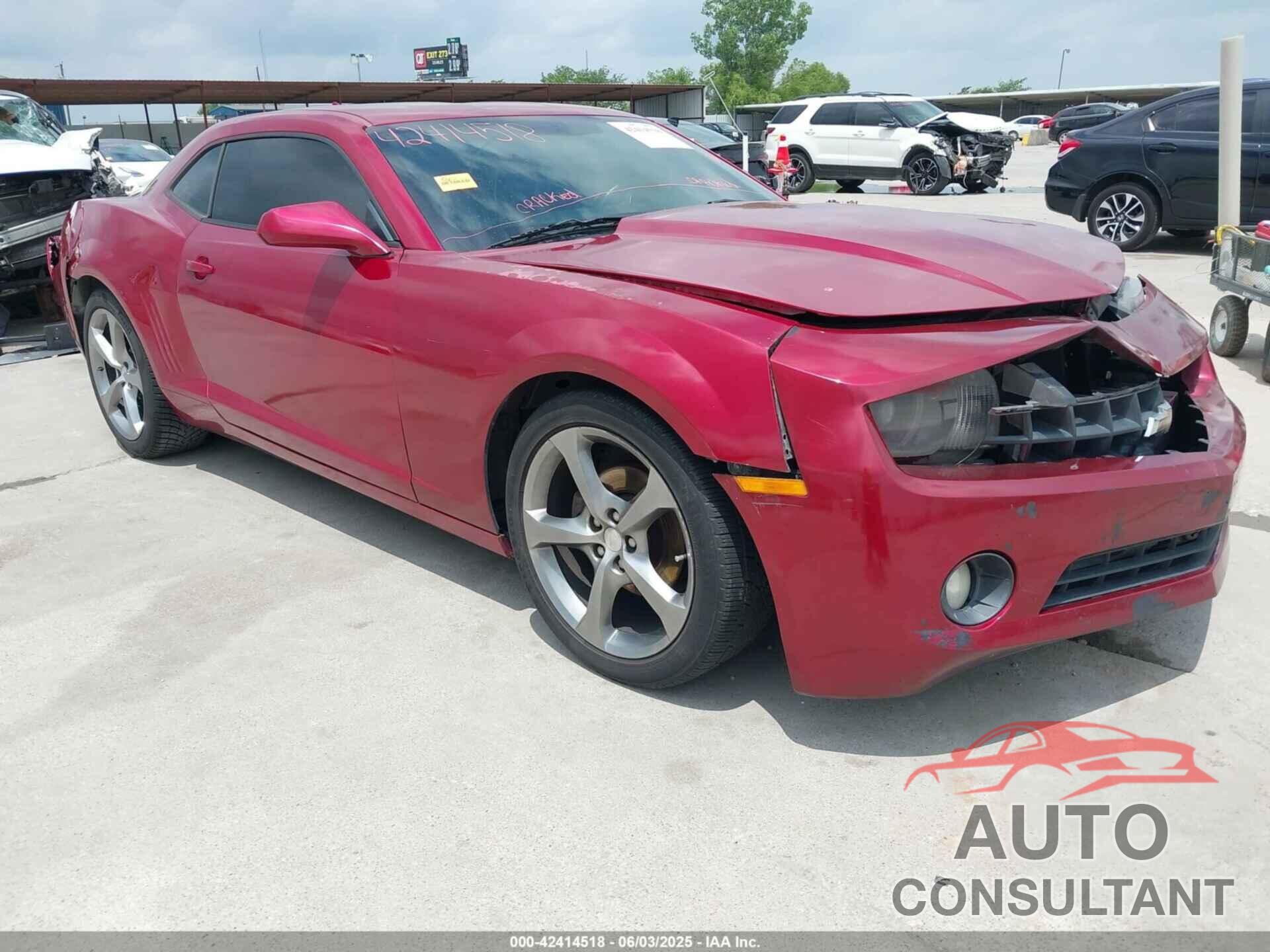 CHEVROLET CAMARO 2013 - 2G1FB1E33D9204373