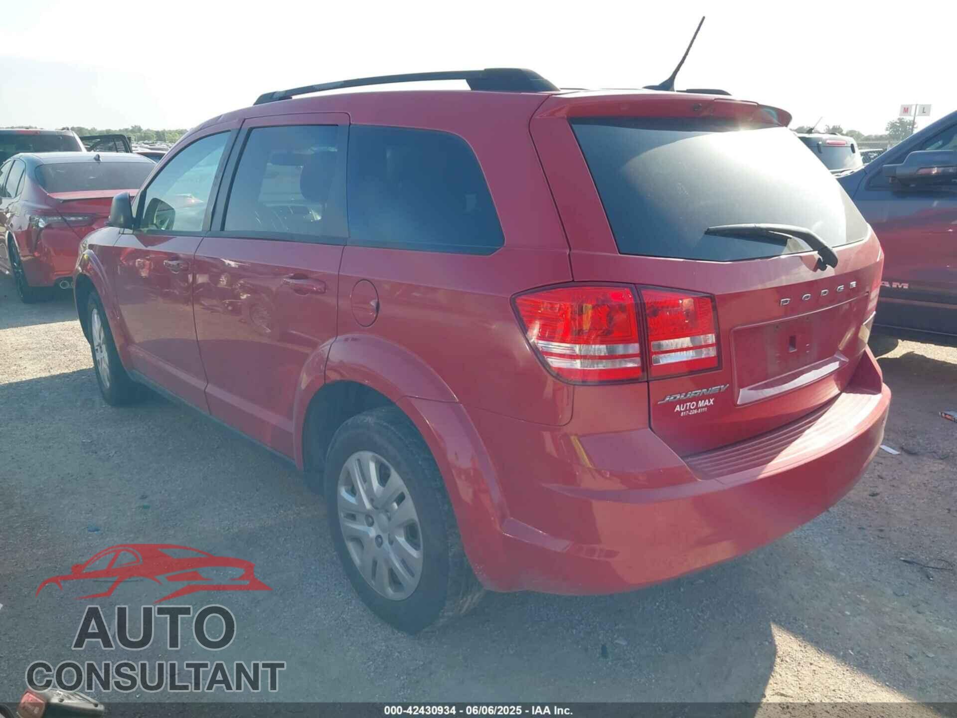 DODGE JOURNEY 2017 - 3C4PDCAB2HT599406