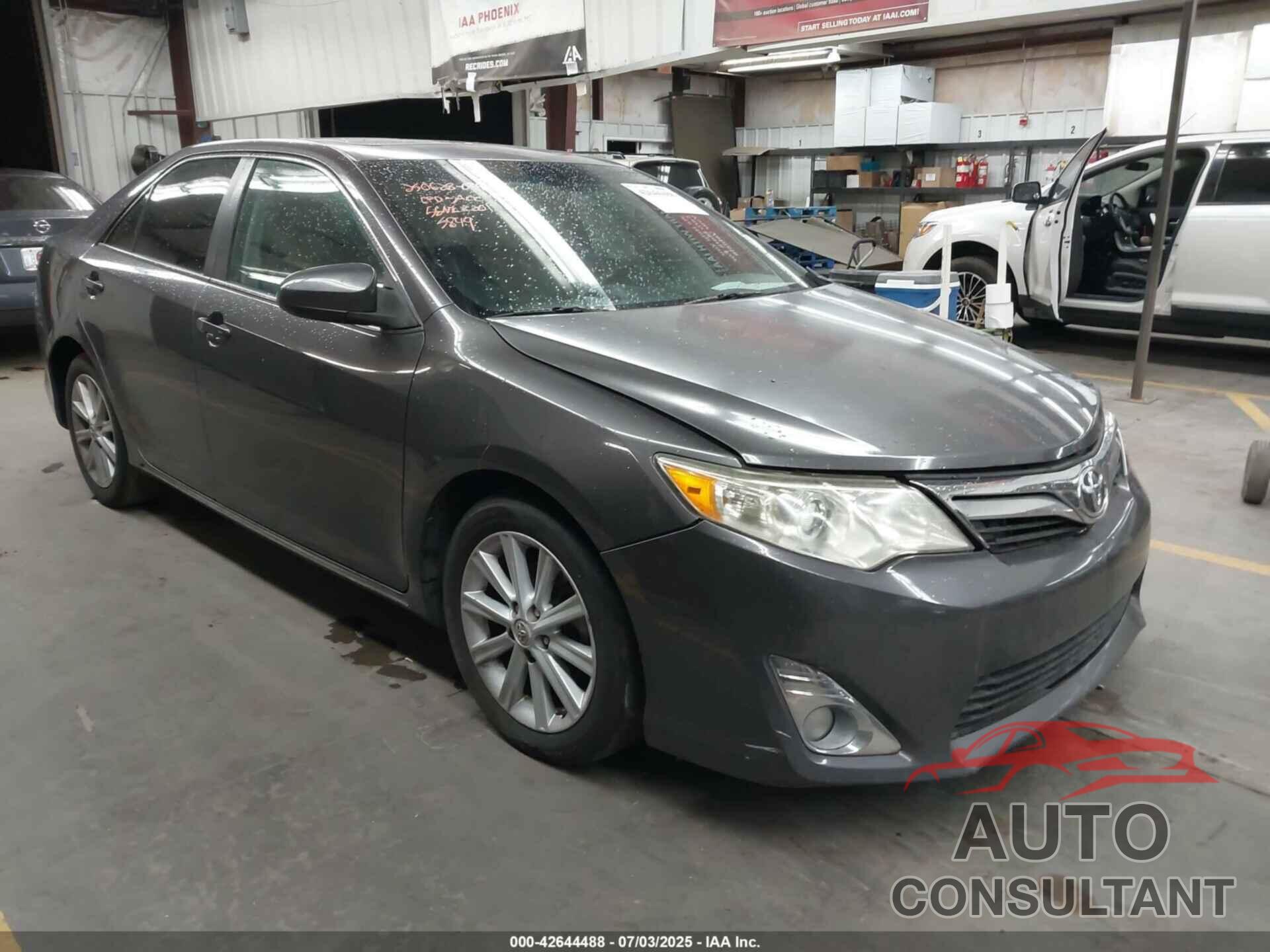TOYOTA CAMRY 2012 - 4T4BF1FK6CR225849