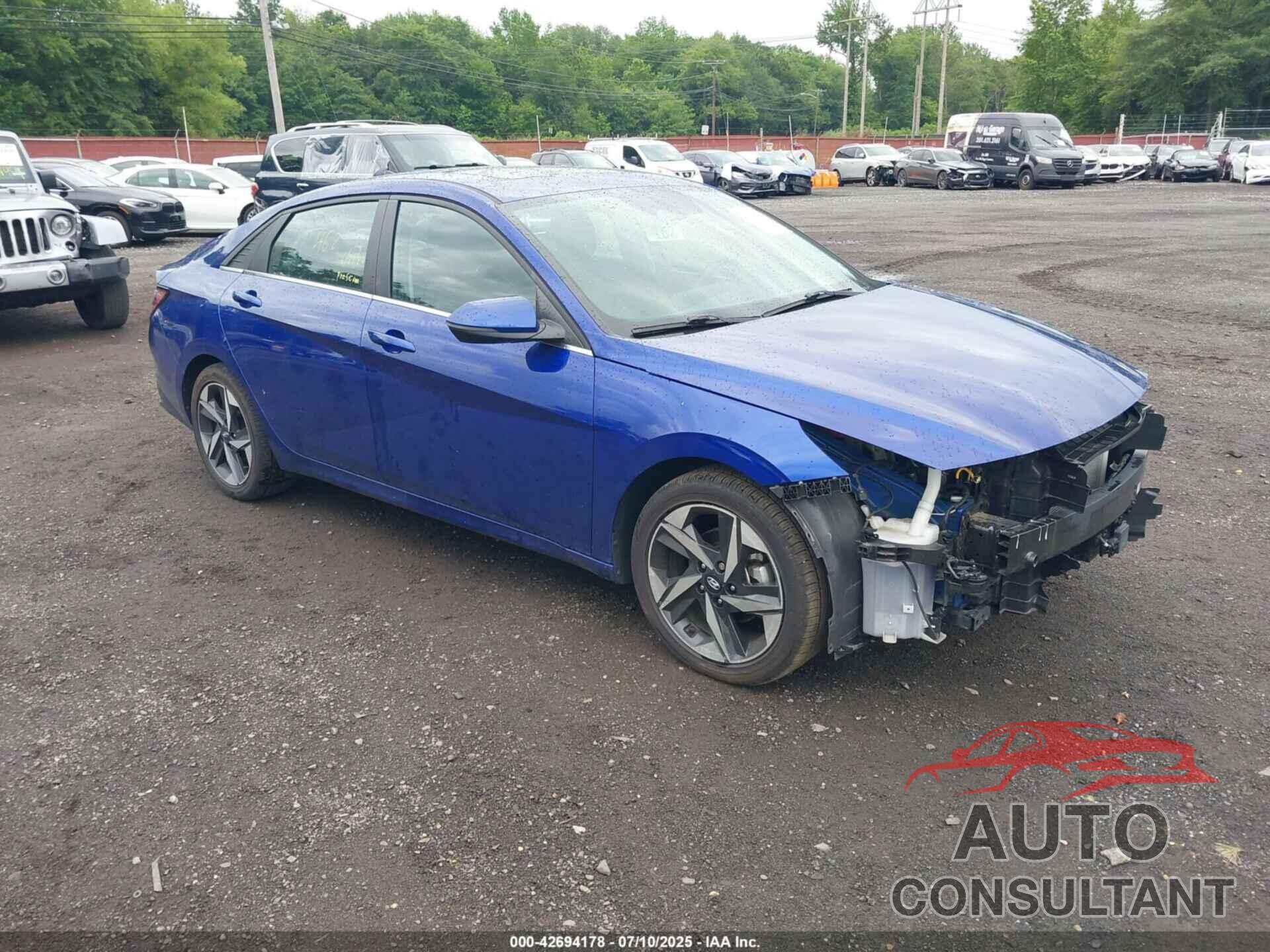 HYUNDAI ELANTRA HYBRID 2022 - KMHLN4AJ8NU014690