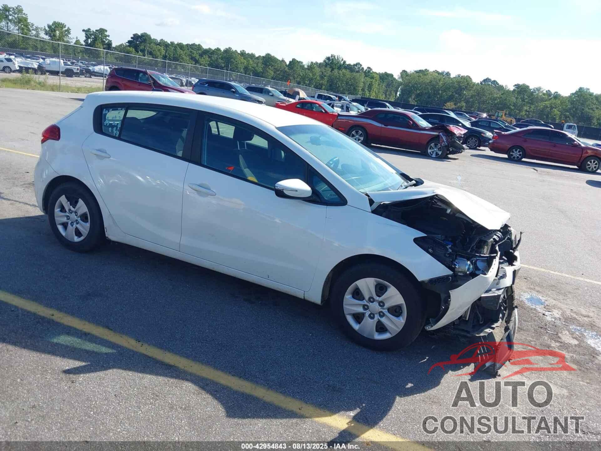KIA FORTE 2017 - KNAFK5A84H5725568