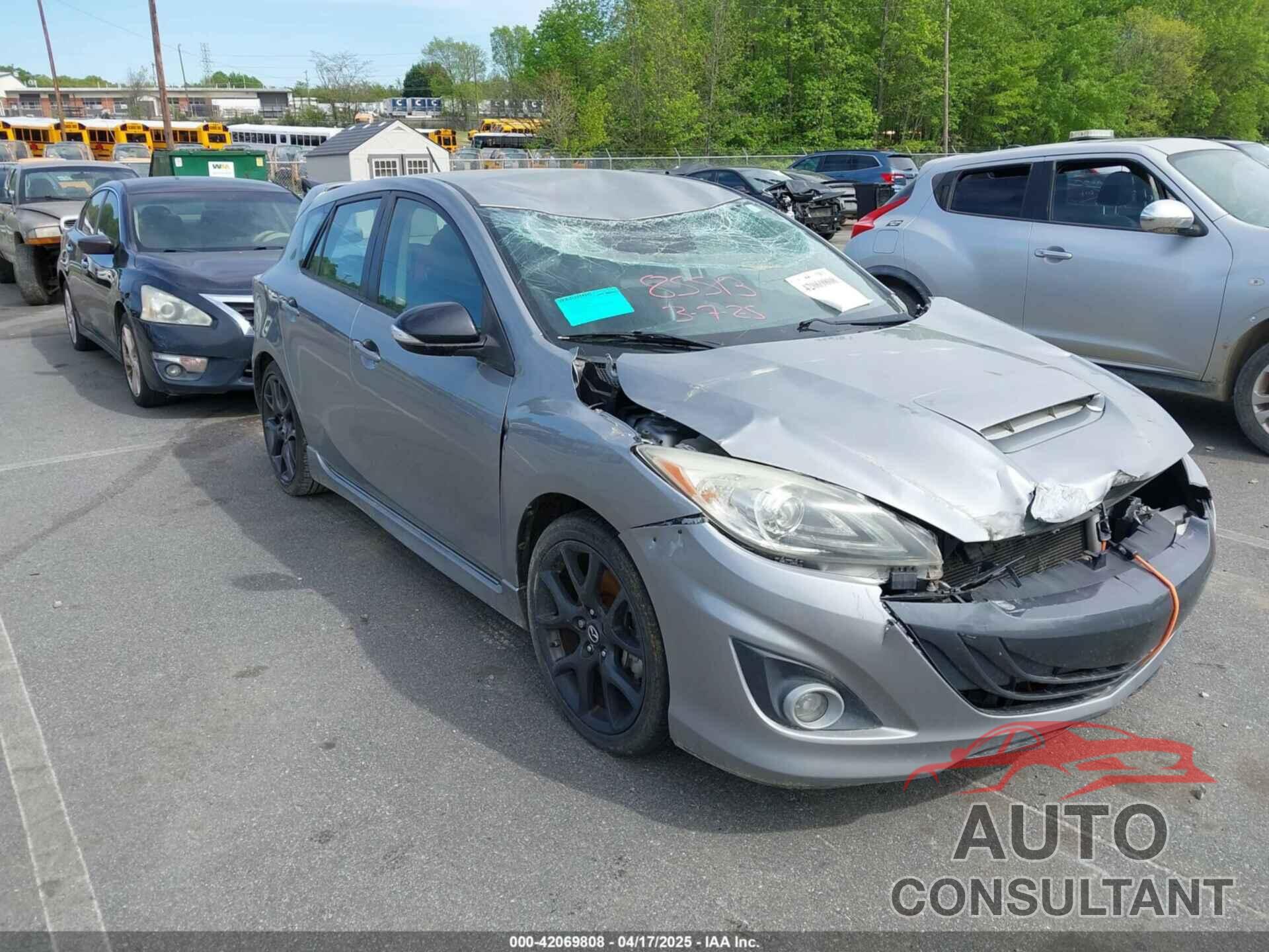 MAZDA MAZDASPEED3 2013 - JM1BL1L32D1728205