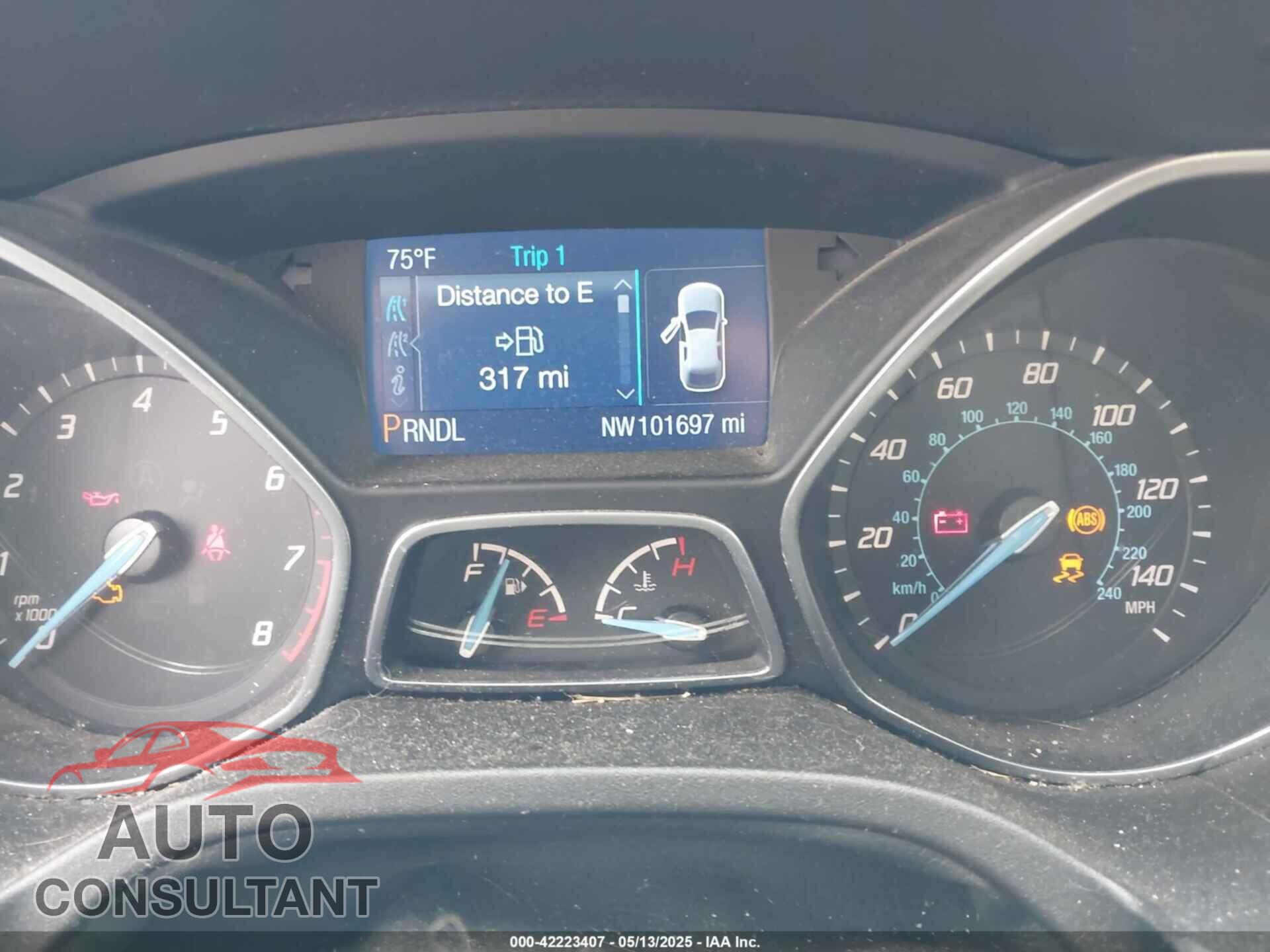 FORD FOCUS 2014 - 1FADP3F22EL370790