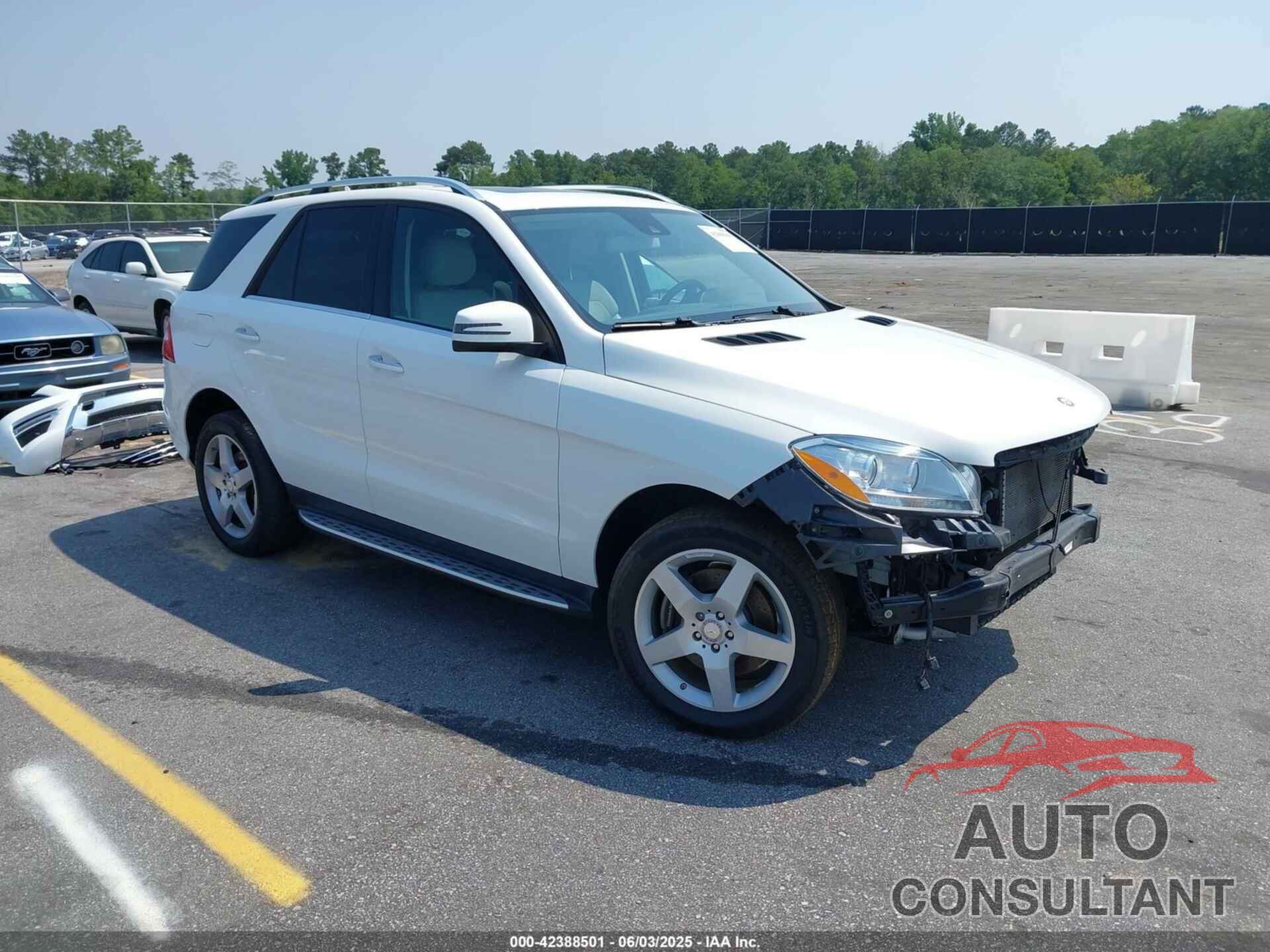 MERCEDES-BENZ ML 400 2015 - 4JGDA5GB3FA462411