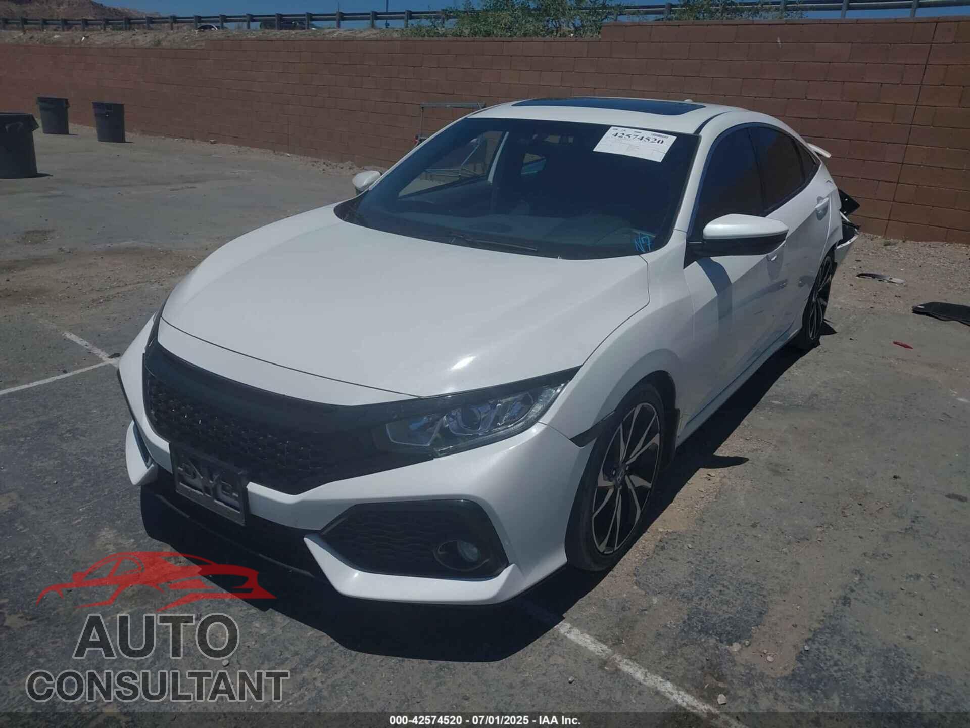 HONDA CIVIC 2017 - 2HGFC1E51HH704129