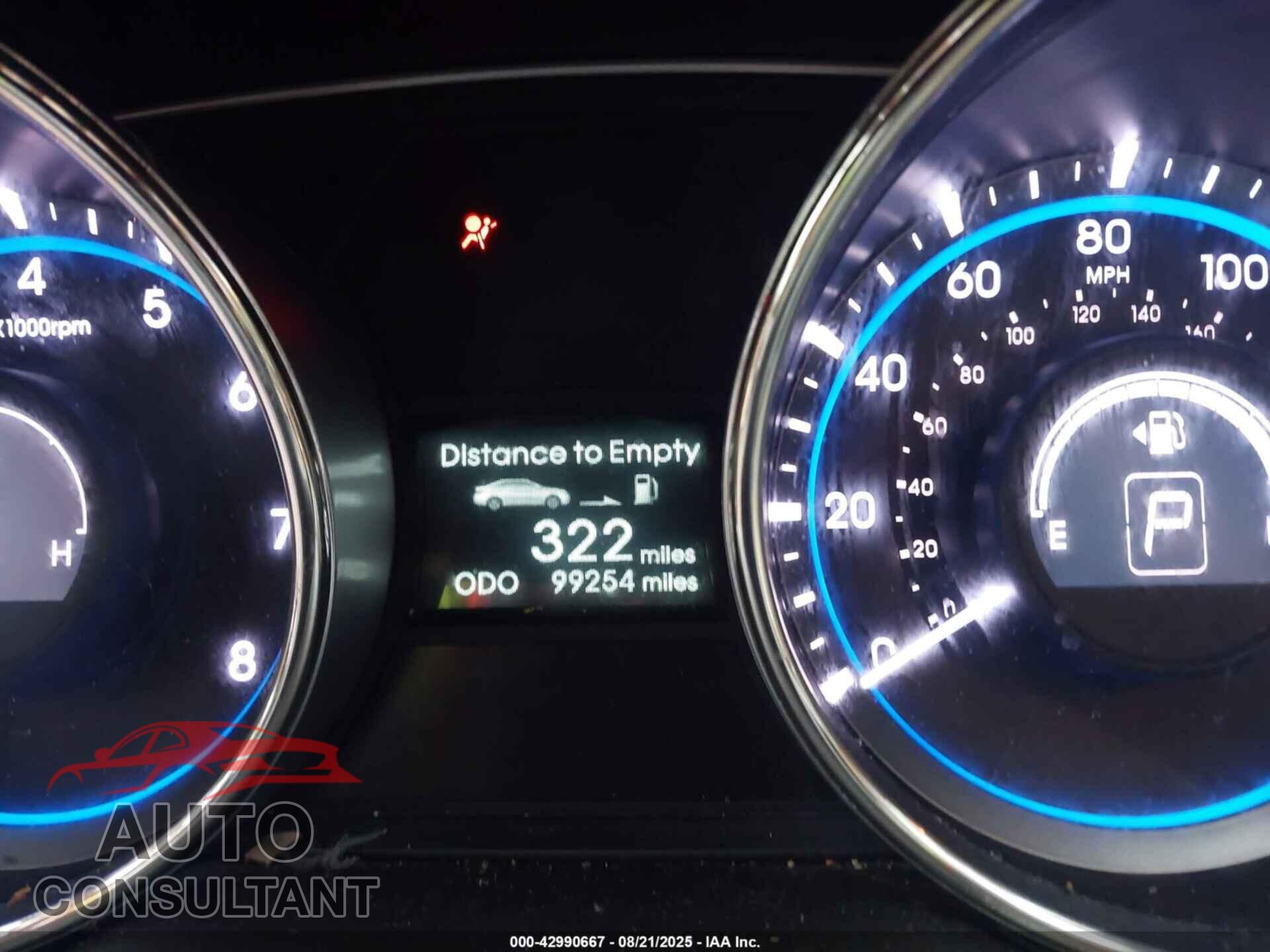 HYUNDAI SONATA 2012 - 5NPEC4AC0CH459632