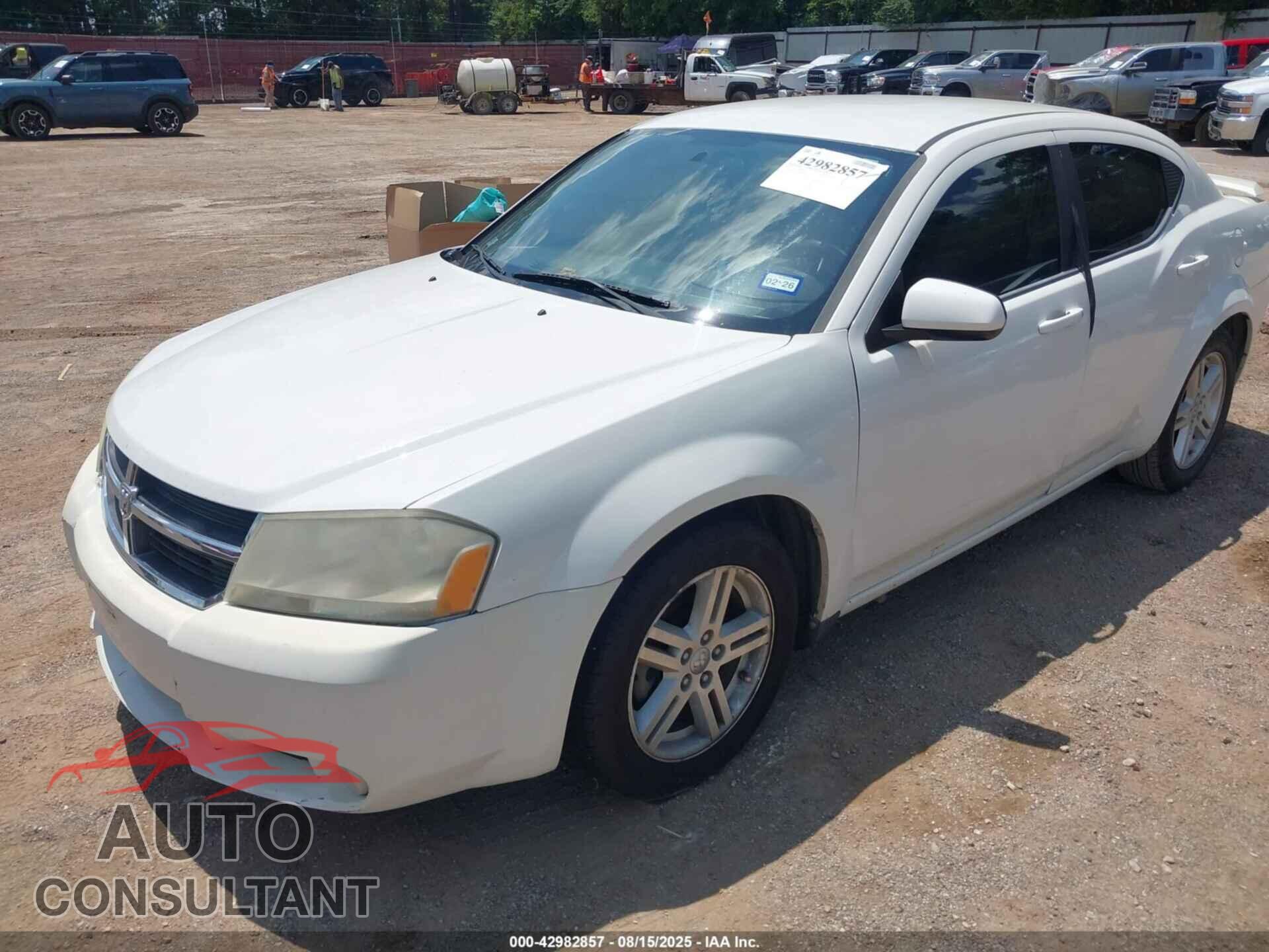 DODGE AVENGER 2010 - 1B3CC5FB2AN203004