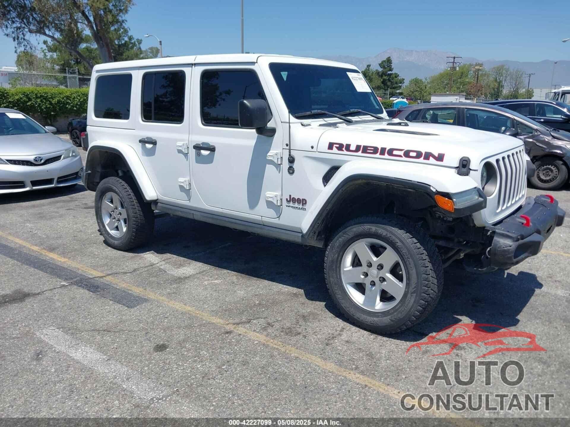 JEEP WRANGLER UNLIMITED 2018 - 1C4HJXFN8JW215023