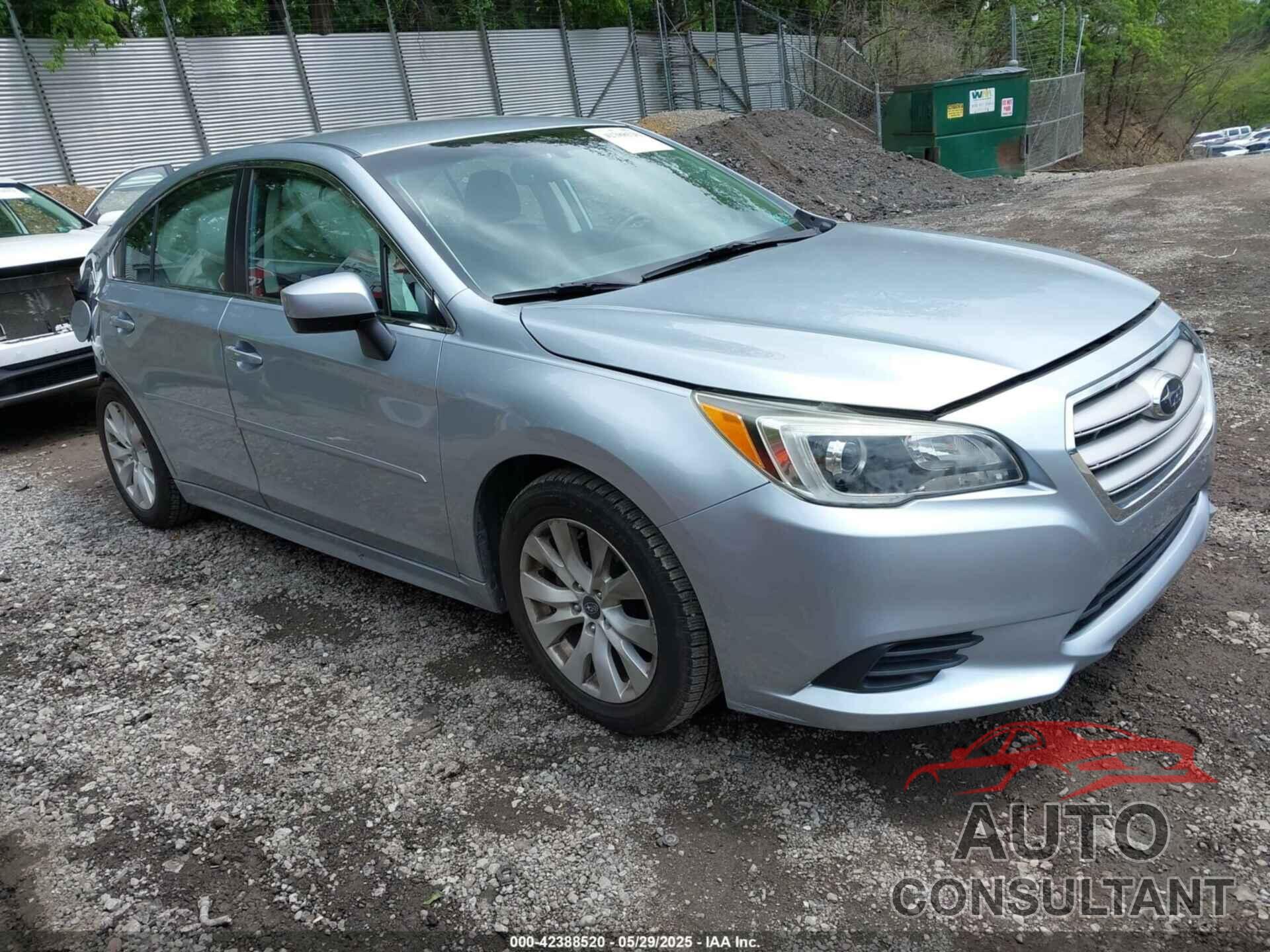 SUBARU LEGACY 2017 - 4S3BNAC62H3018025