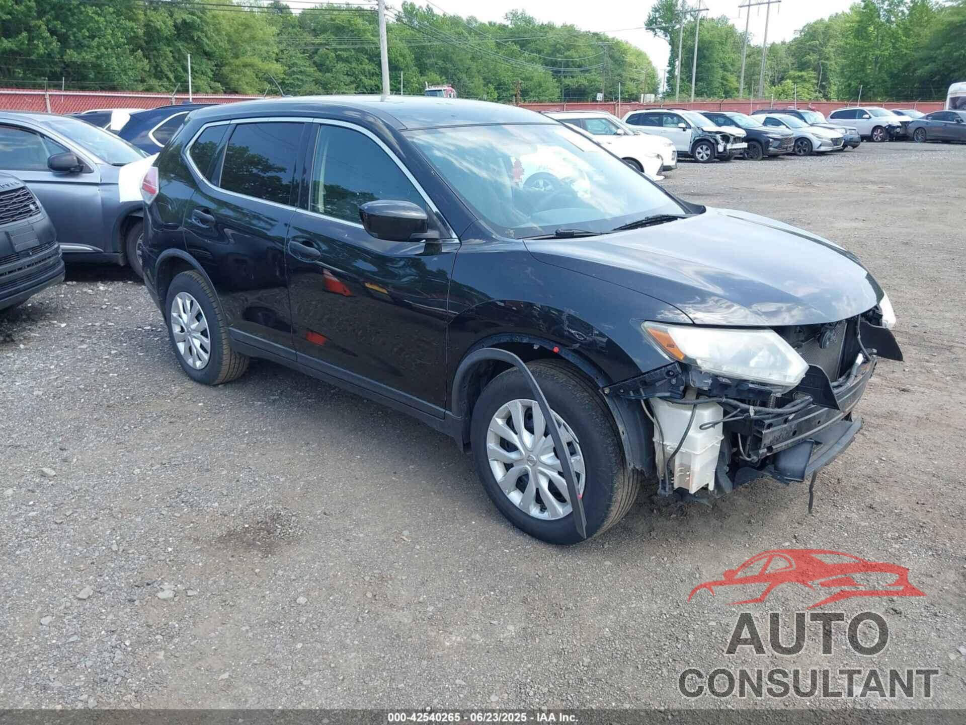 NISSAN ROGUE 2016 - KNMAT2MV7GP627809