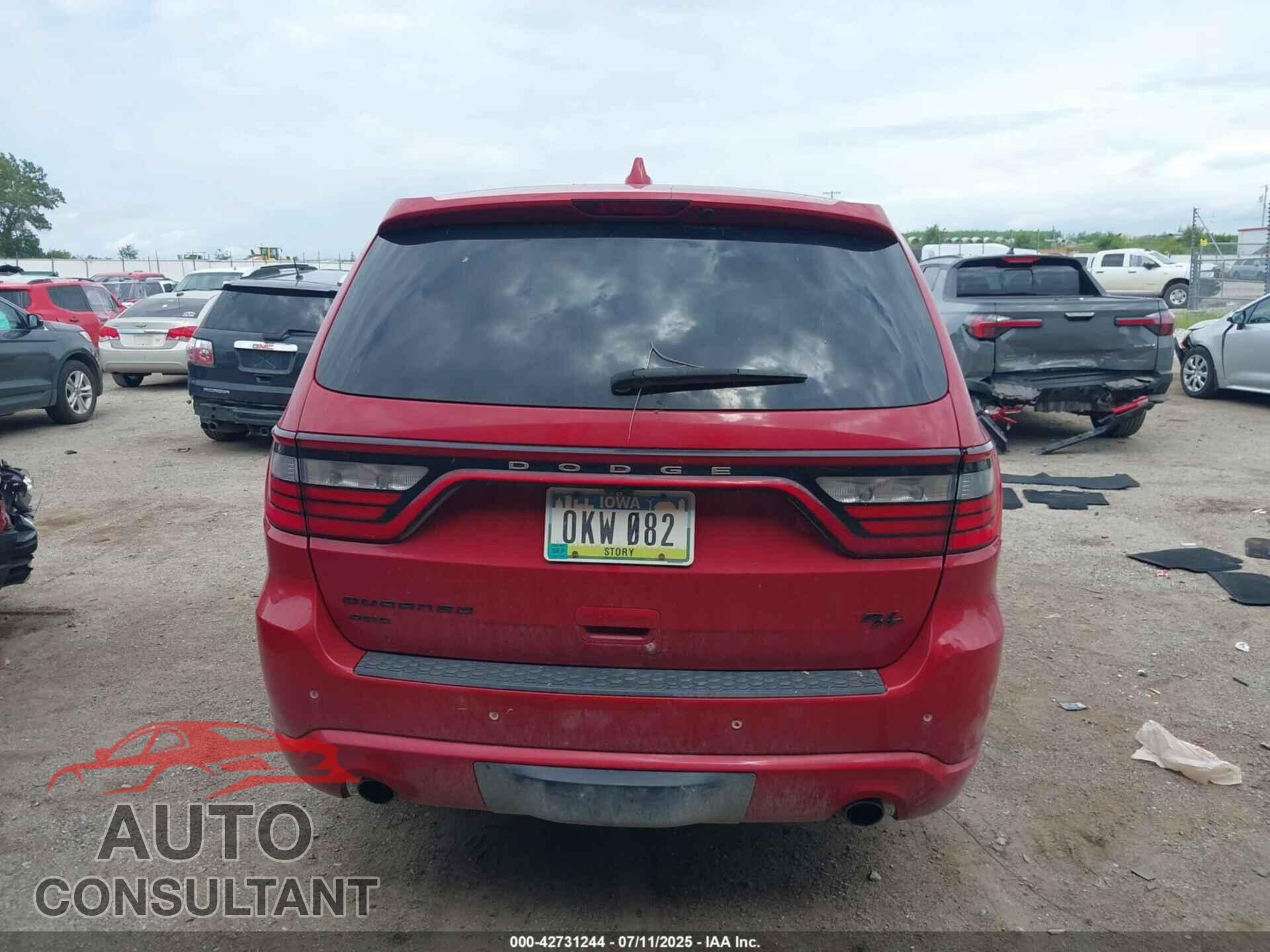 DODGE DURANGO 2015 - 1C4SDJCT4FC180311