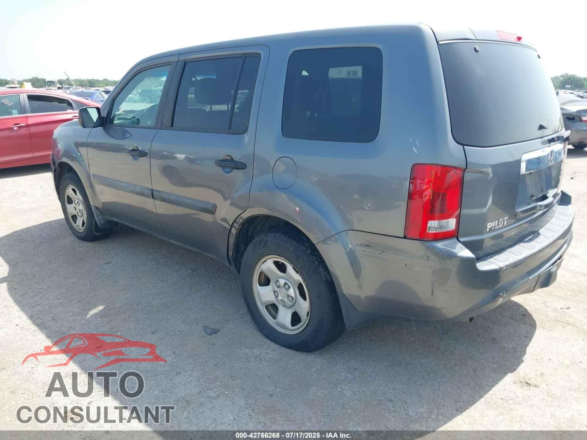 HONDA PILOT 2012 - 5FNYF4H29CB036774