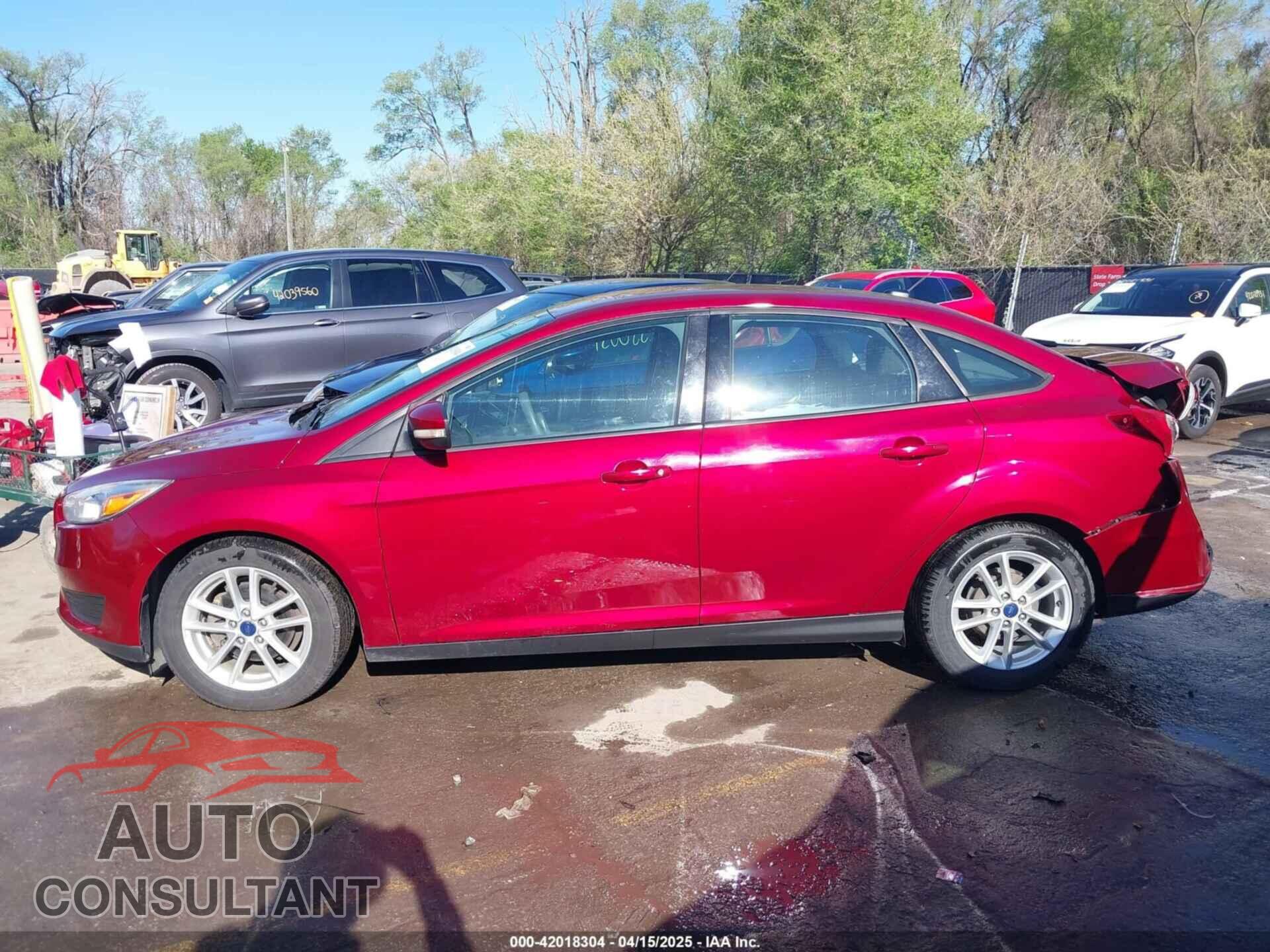 FORD FOCUS 2016 - 1FADP3F23GL328874