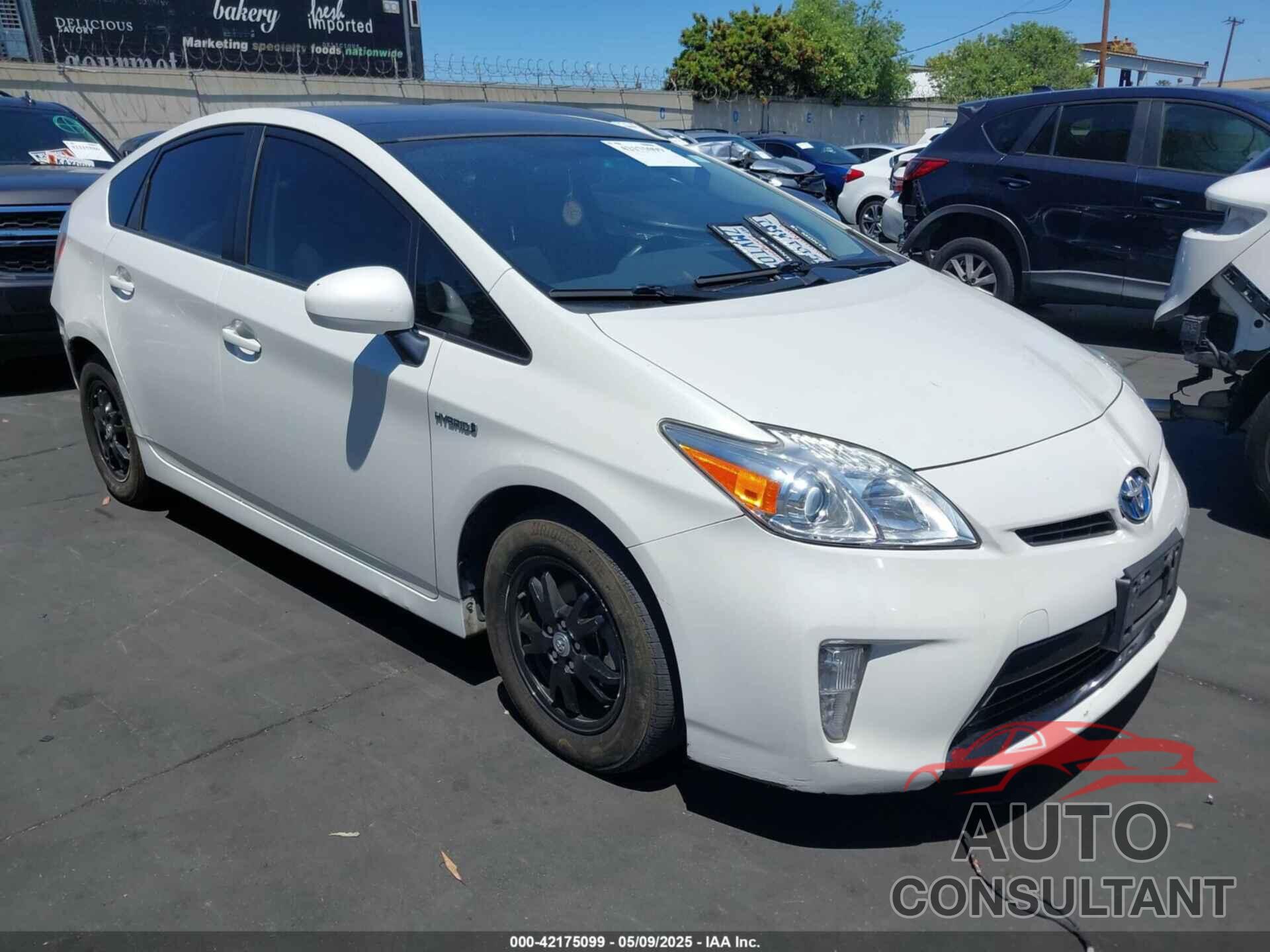 TOYOTA PRIUS 2015 - JTDKN3DUXF0458971
