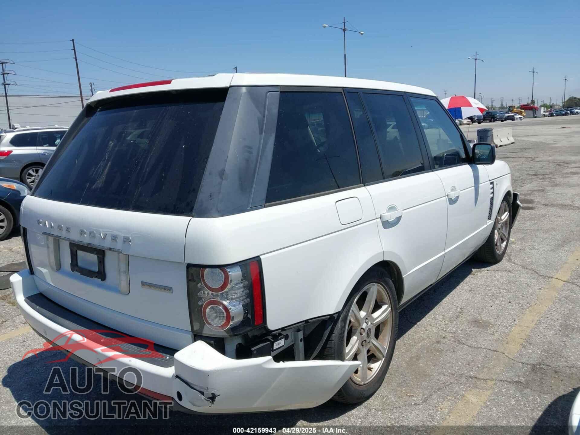 LAND ROVER RANGE ROVER 2012 - SALMF1E42CA383058