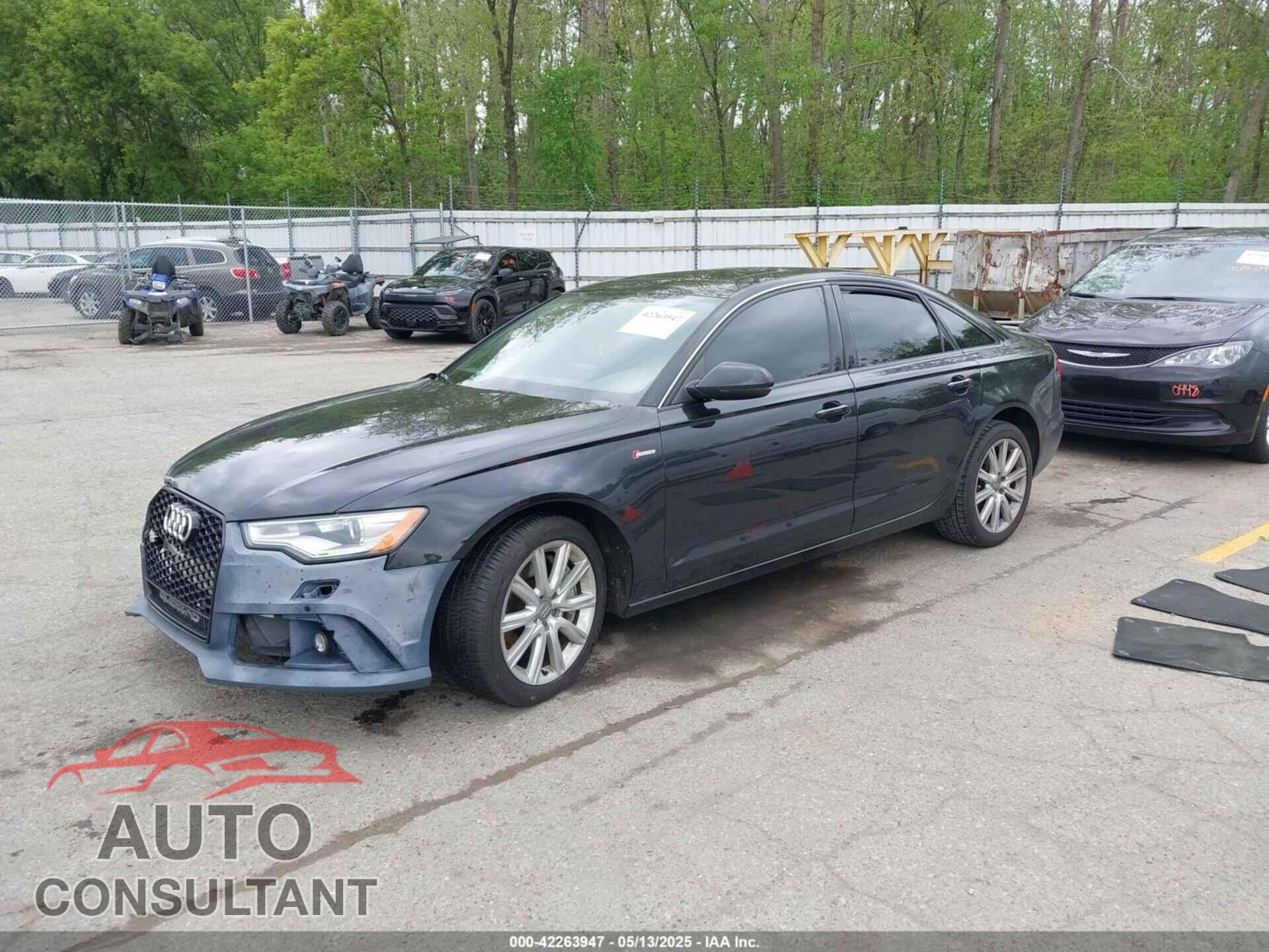 AUDI A6 2013 - WAUGGBFC0DN045713