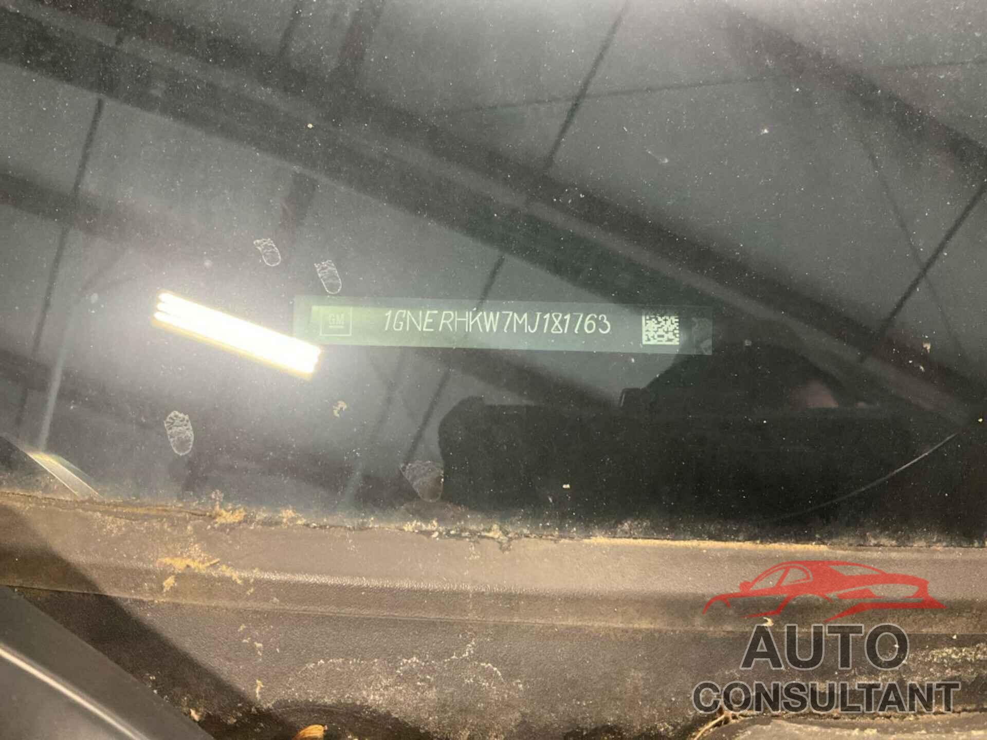 CHEVROLET TRAVERSE 2021 - 1GNERHKW7MJ181763
