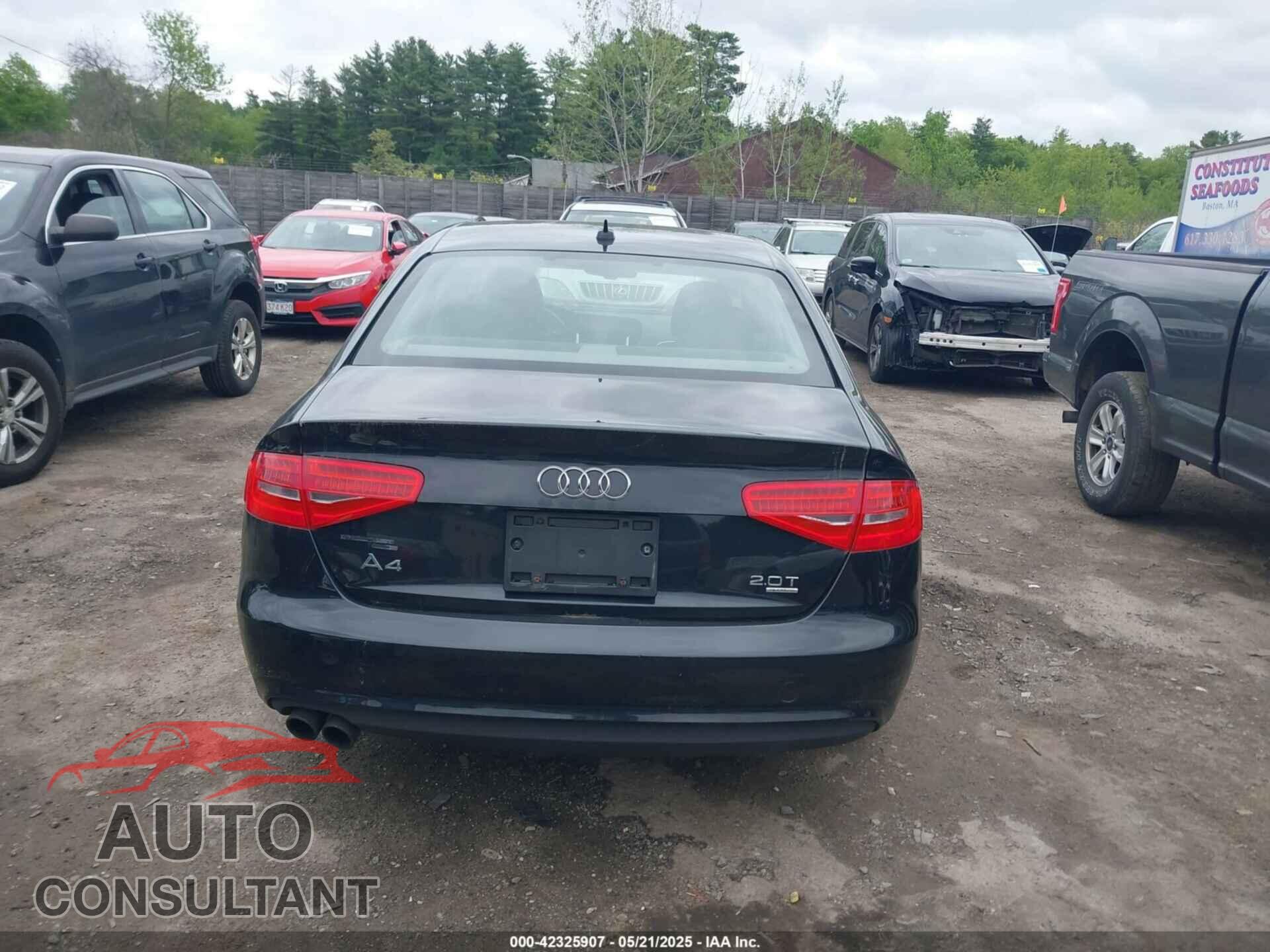 AUDI A4 2013 - WAUFFAFL1DN038181
