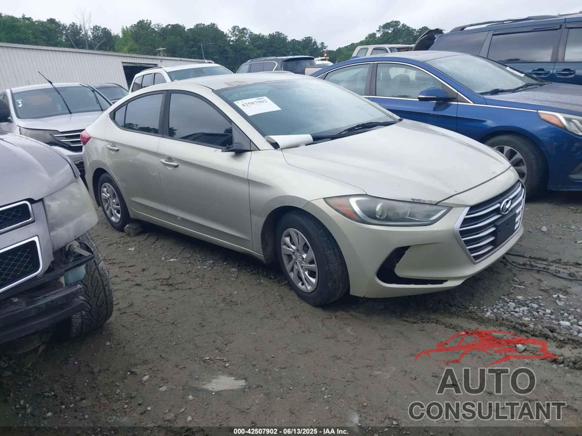 HYUNDAI ELANTRA 2017 - 5NPD74LF3HH167259