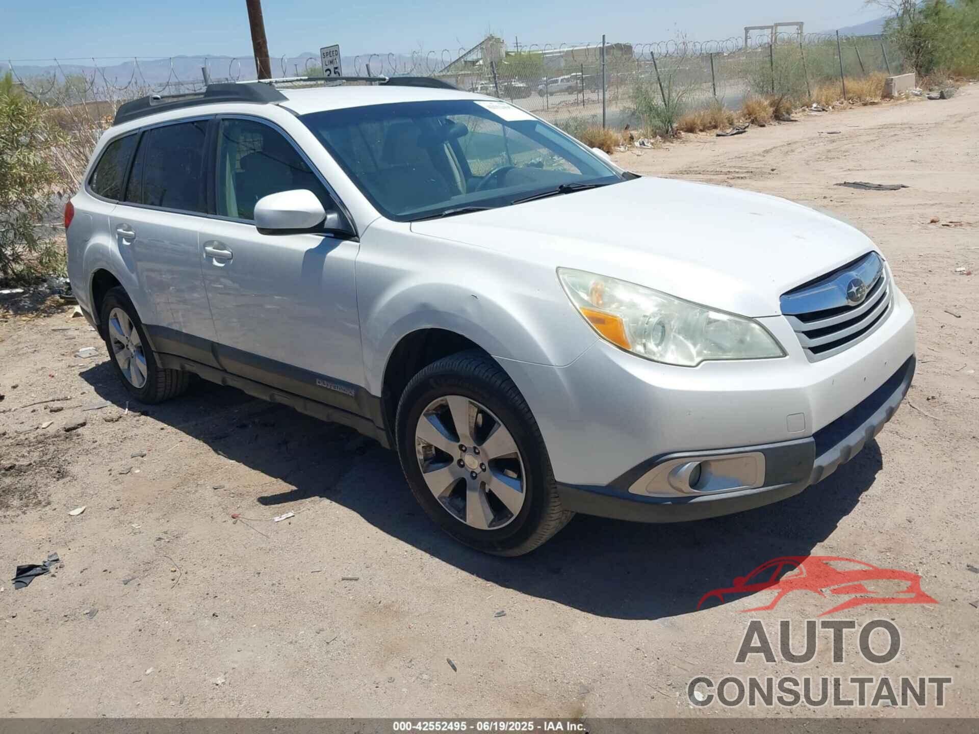 SUBARU OUTBACK 2010 - 4S4BRBBC8A3327467
