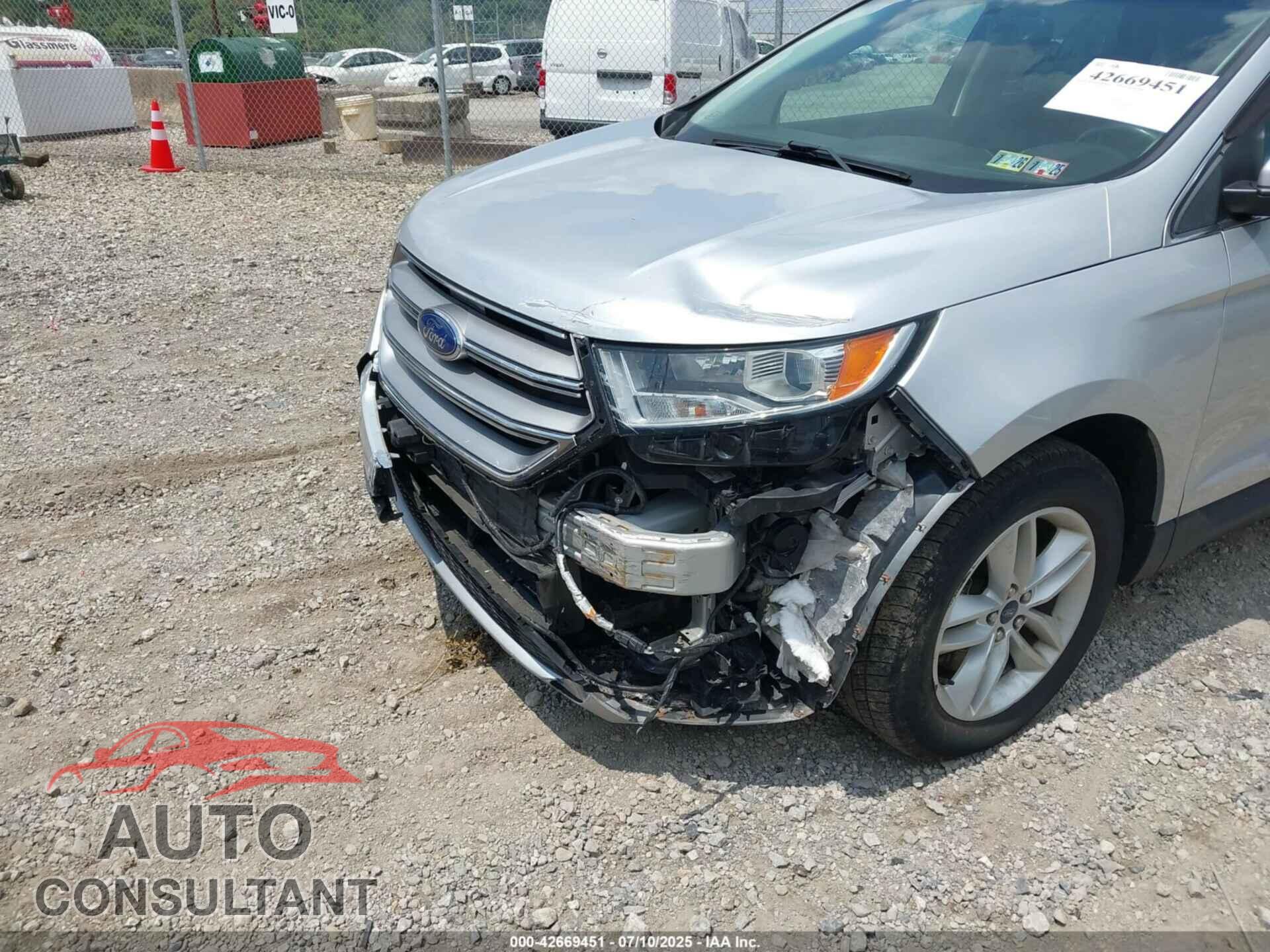 FORD EDGE 2017 - 2FMPK4J89HBC61217