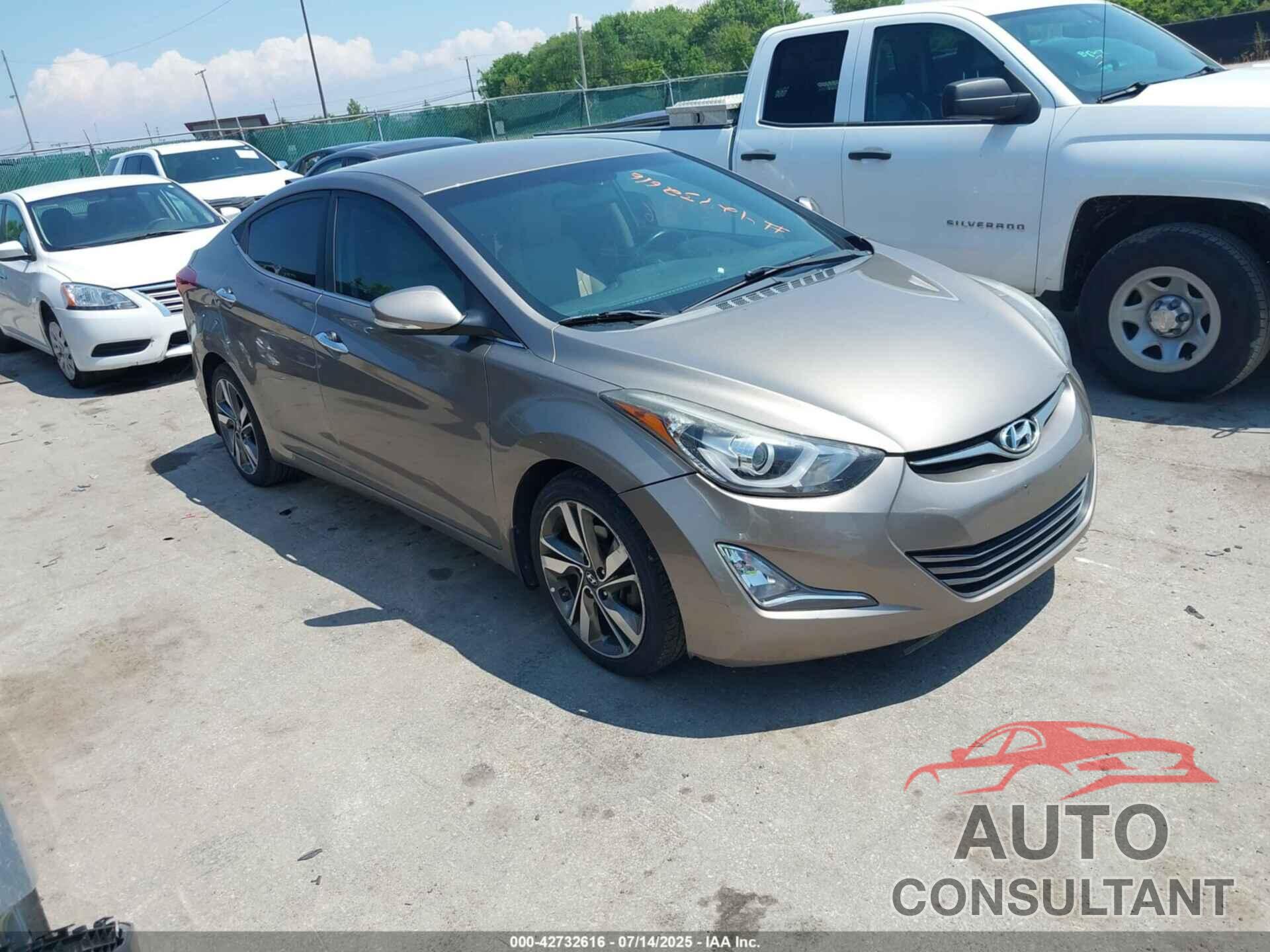 HYUNDAI ELANTRA 2014 - 5NPDH4AE6EH528888