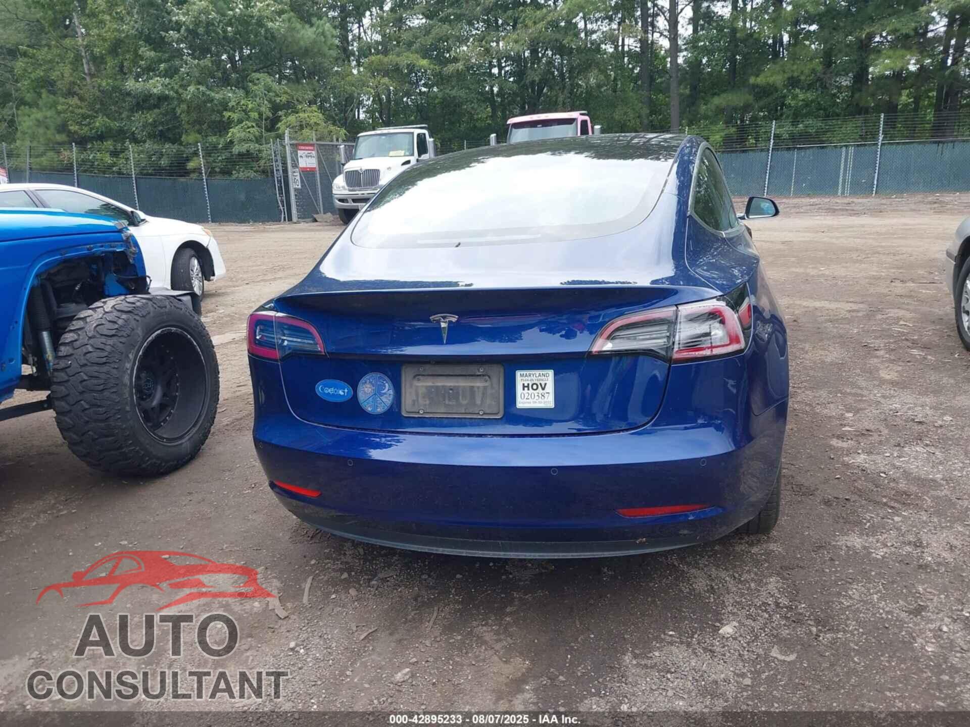 TESLA MODEL 3 2019 - 5YJ3E1EA4KF337460