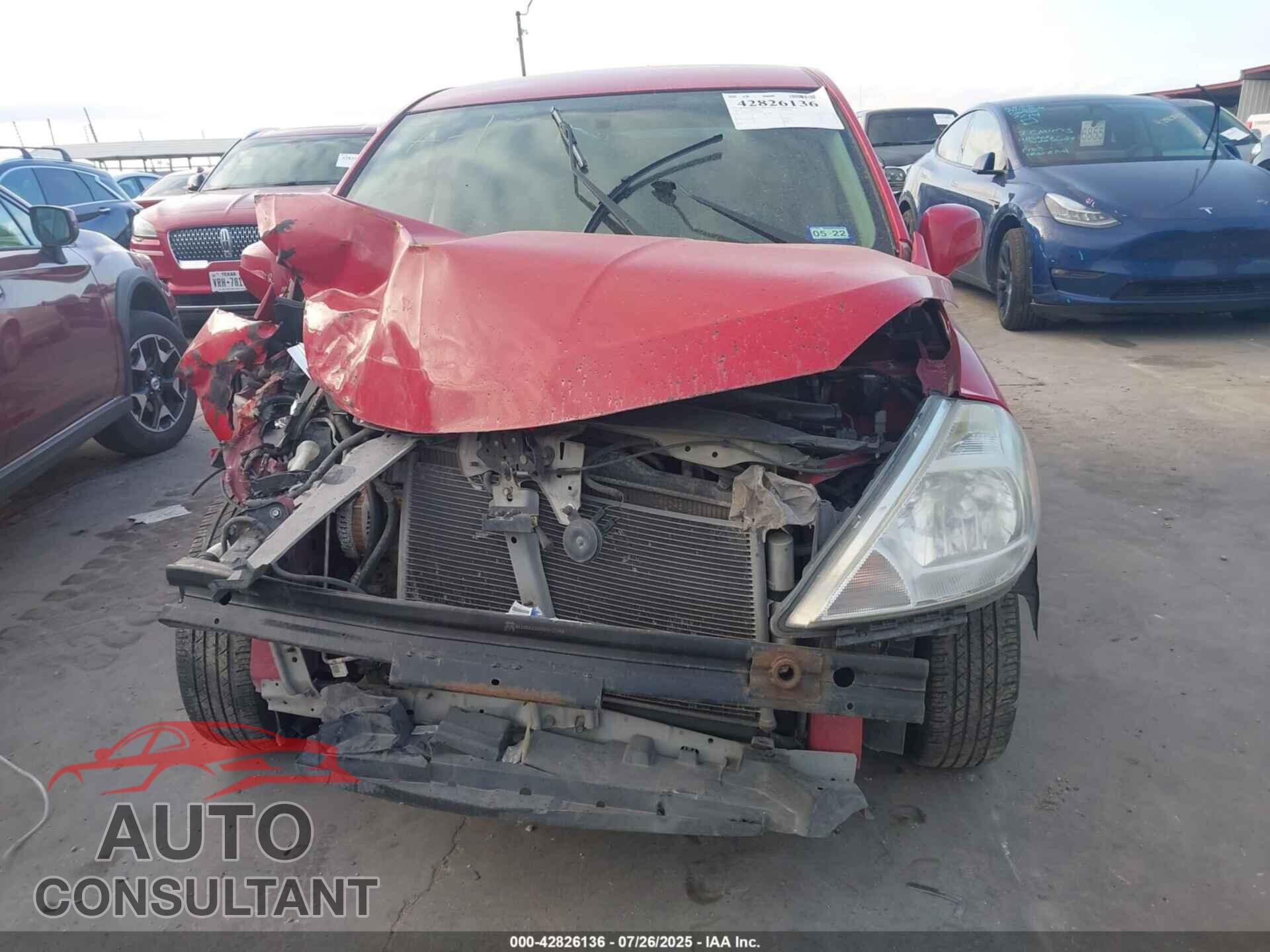 NISSAN VERSA 2012 - 3N1BC1CP2CL374084