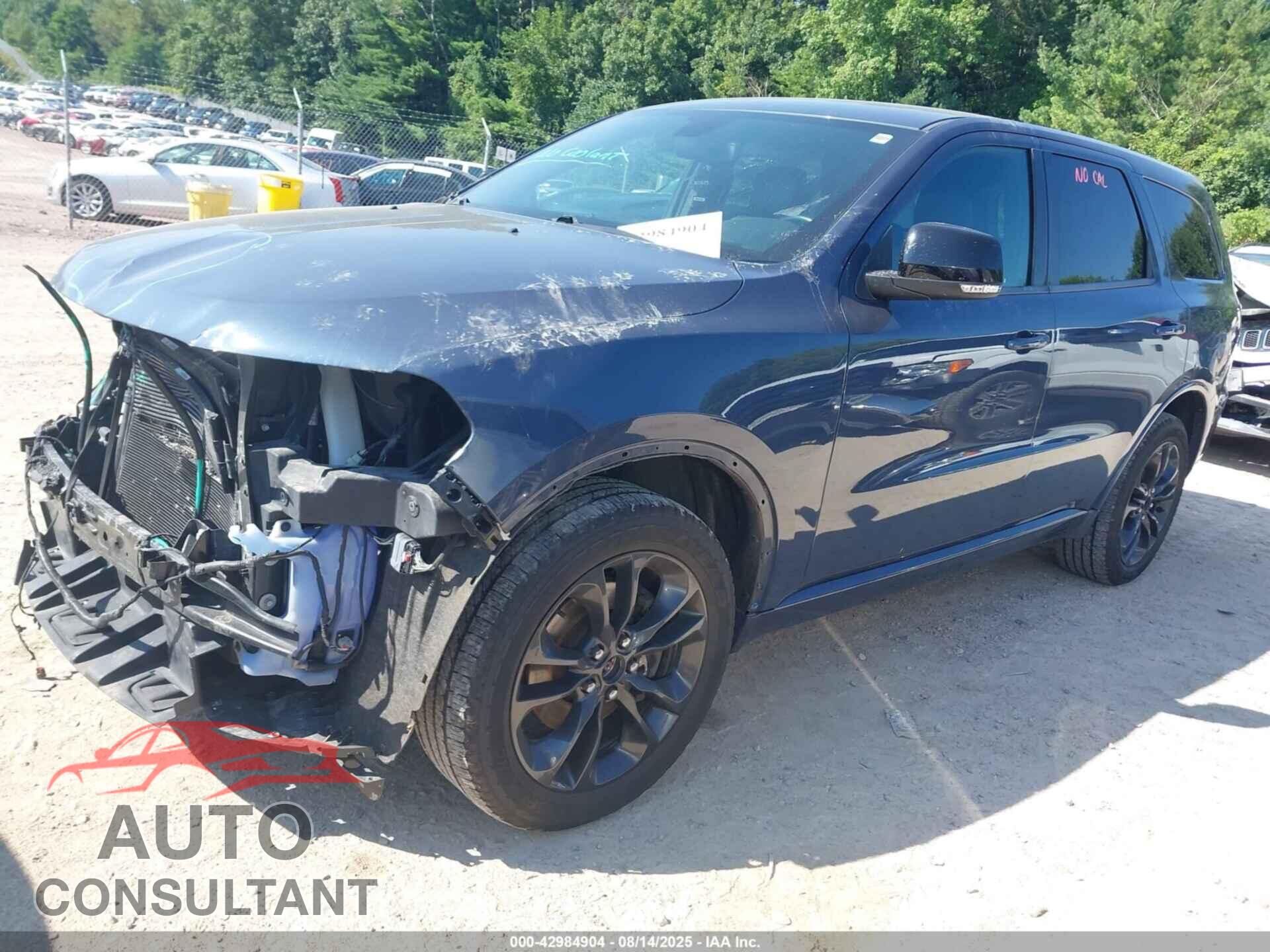 DODGE DURANGO 2021 - 1C4RDJDGXMC545491