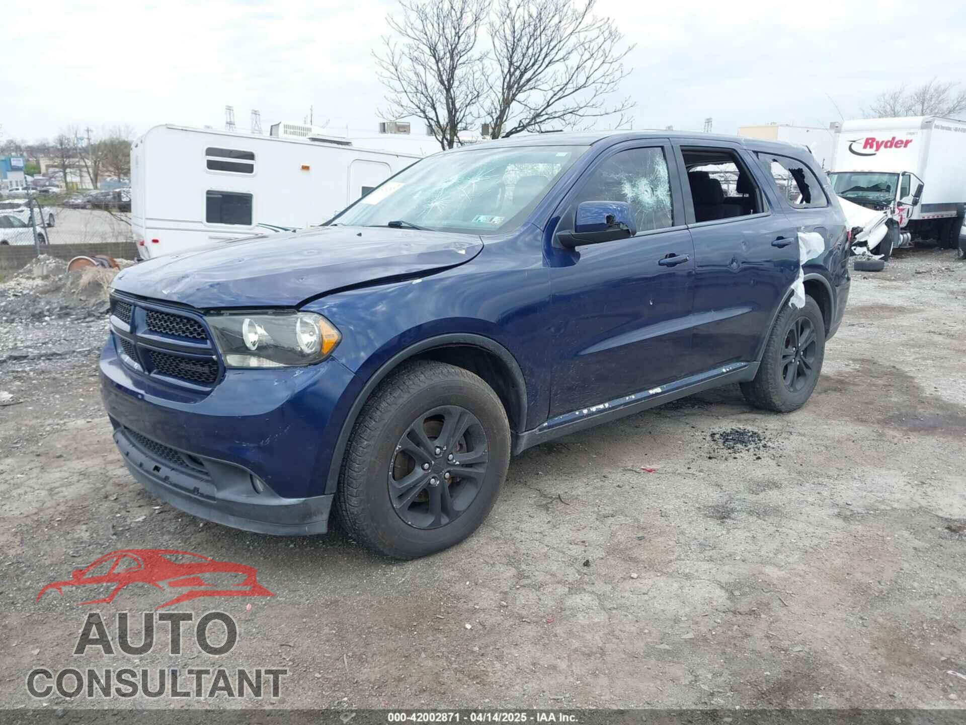 DODGE DURANGO 2012 - 1C4RDJAGXCC198098